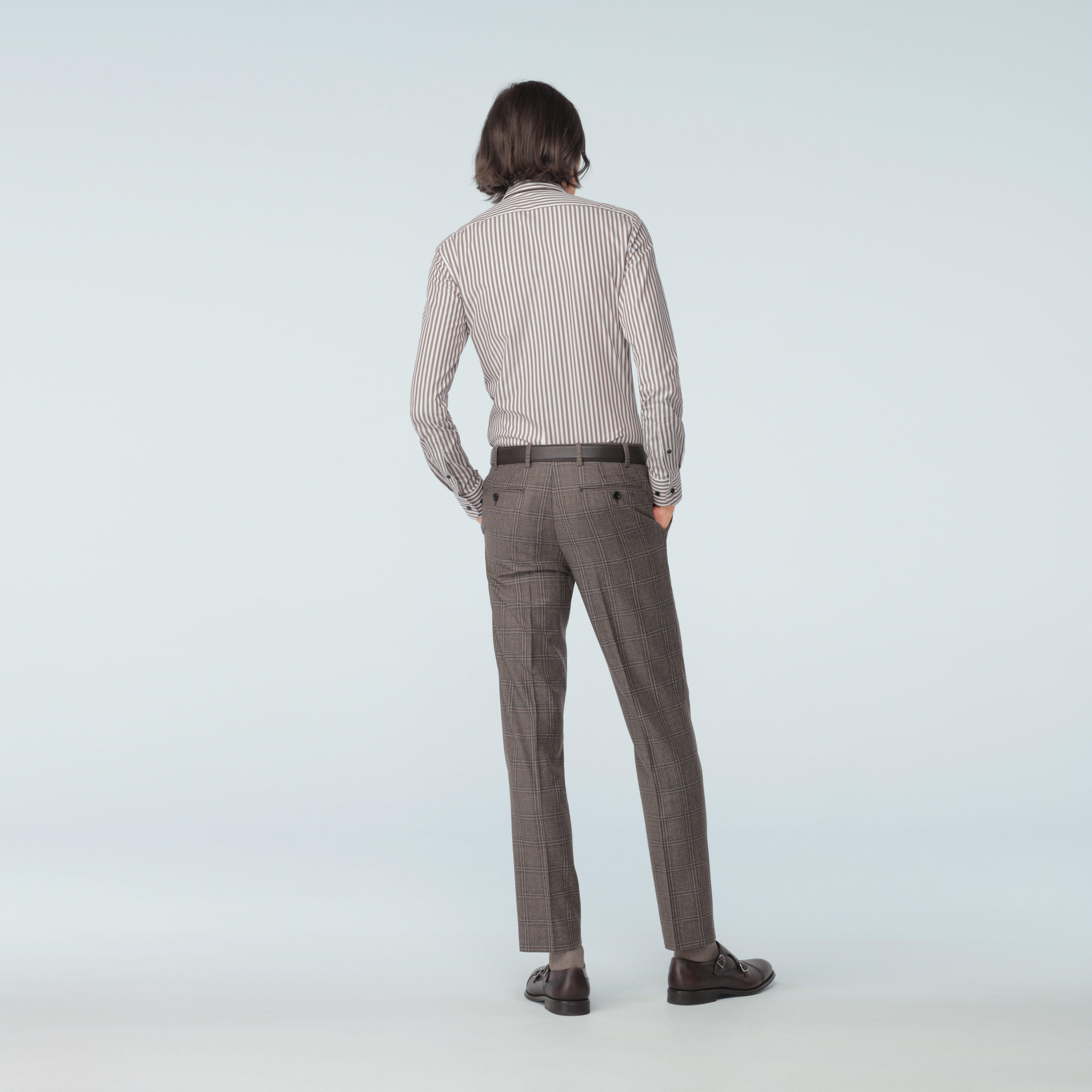 Product thumbnail 4 Brown suit - Monterosso Solid Design from Italian Indochino Collection