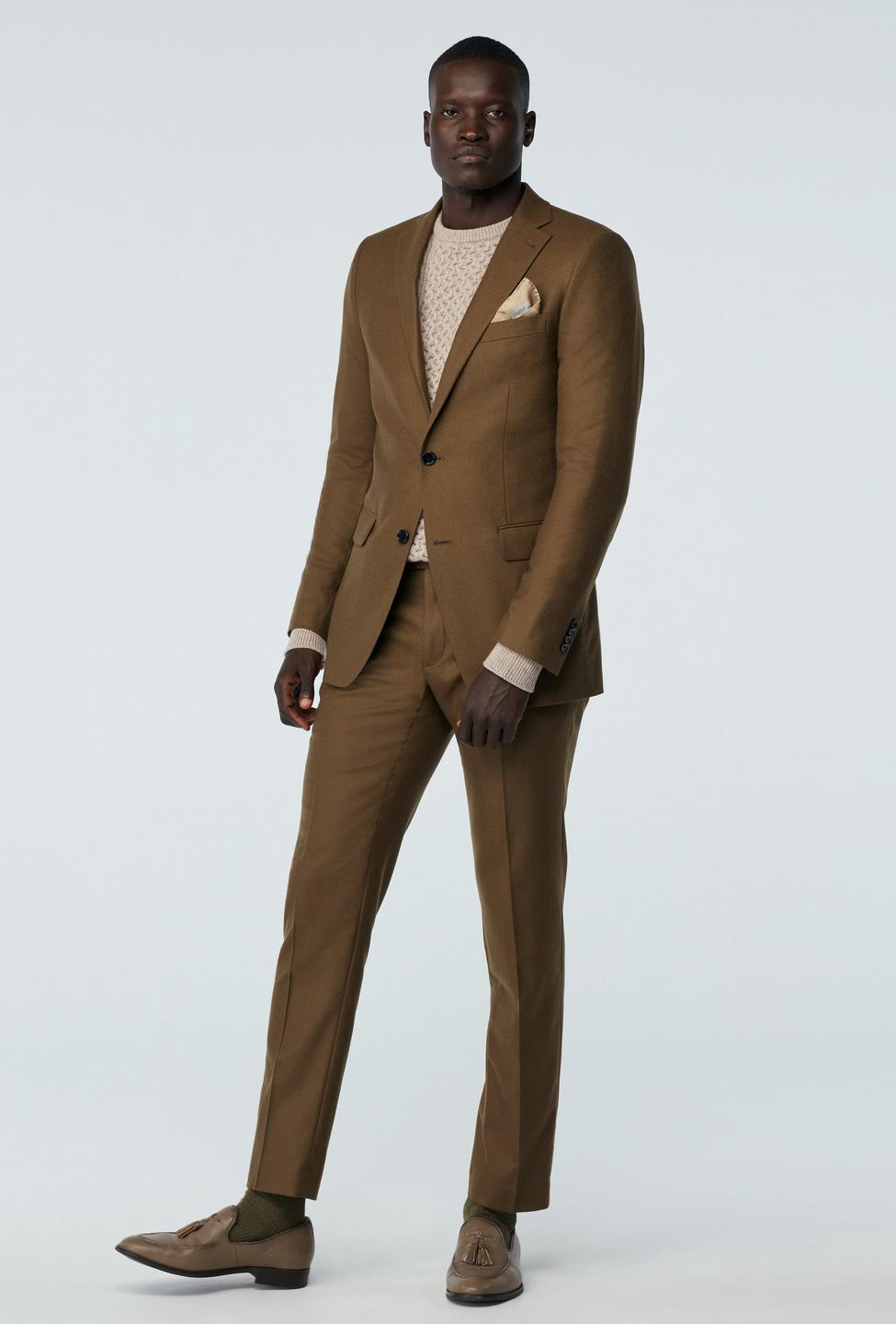 Light Brown Slim Fit Suit | Friar Tux