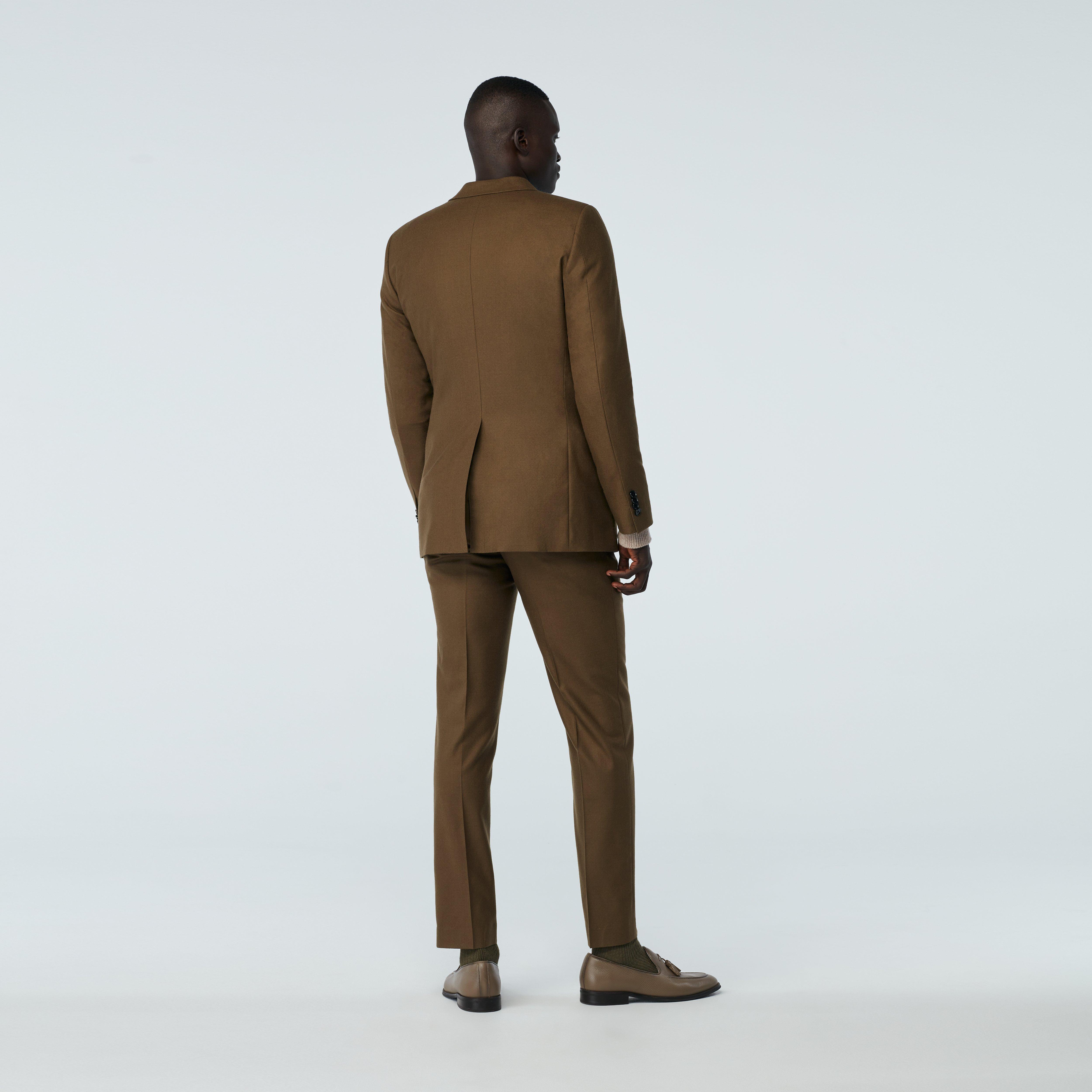 Product thumbnail 2 Brown blazer - Monza Solid Design from Italian Indochino Collection