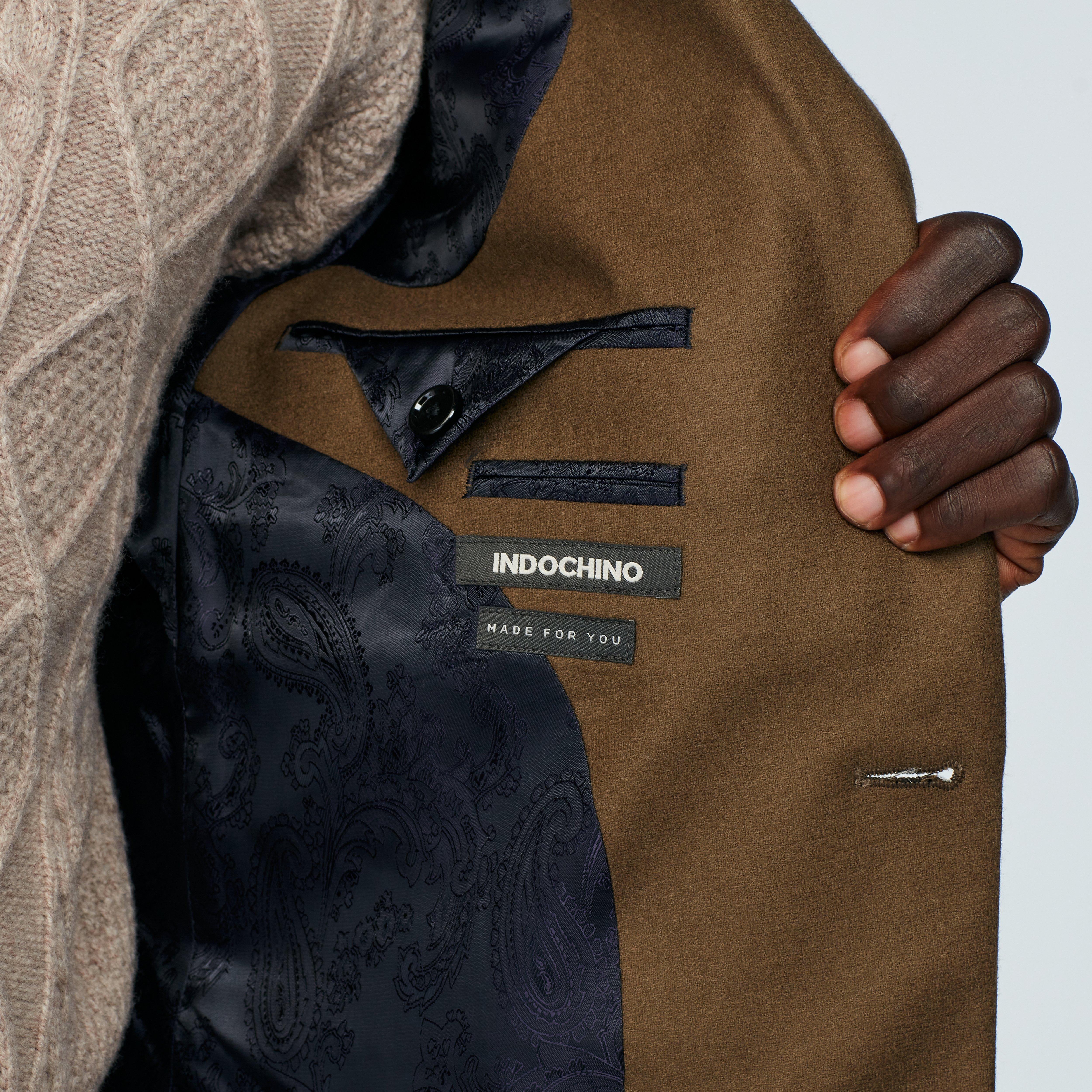 Product thumbnail 3 Brown blazer - Monza Solid Design from Italian Indochino Collection