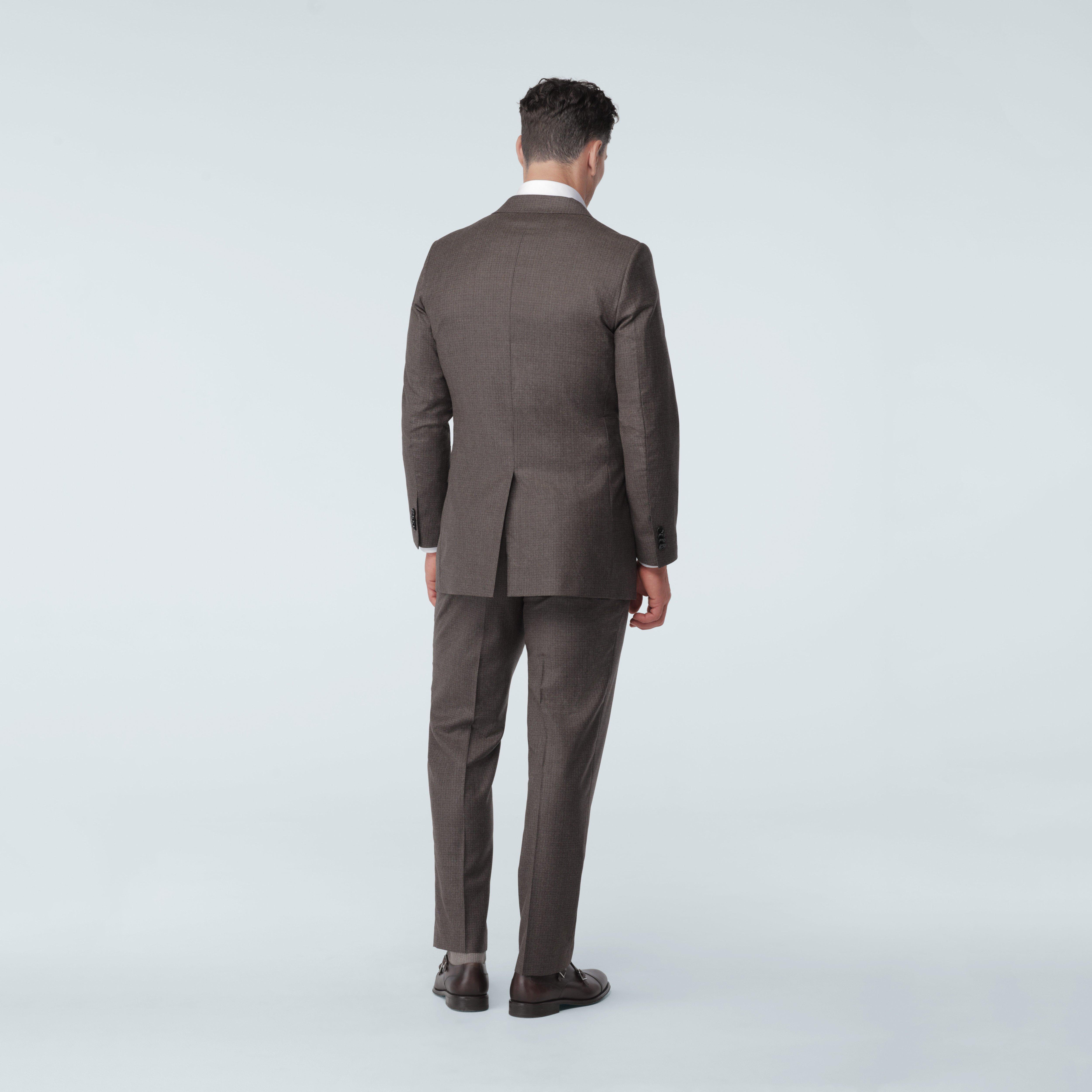 Product thumbnail 2 Brown blazer - Motta Solid Design from Italian Indochino Collection