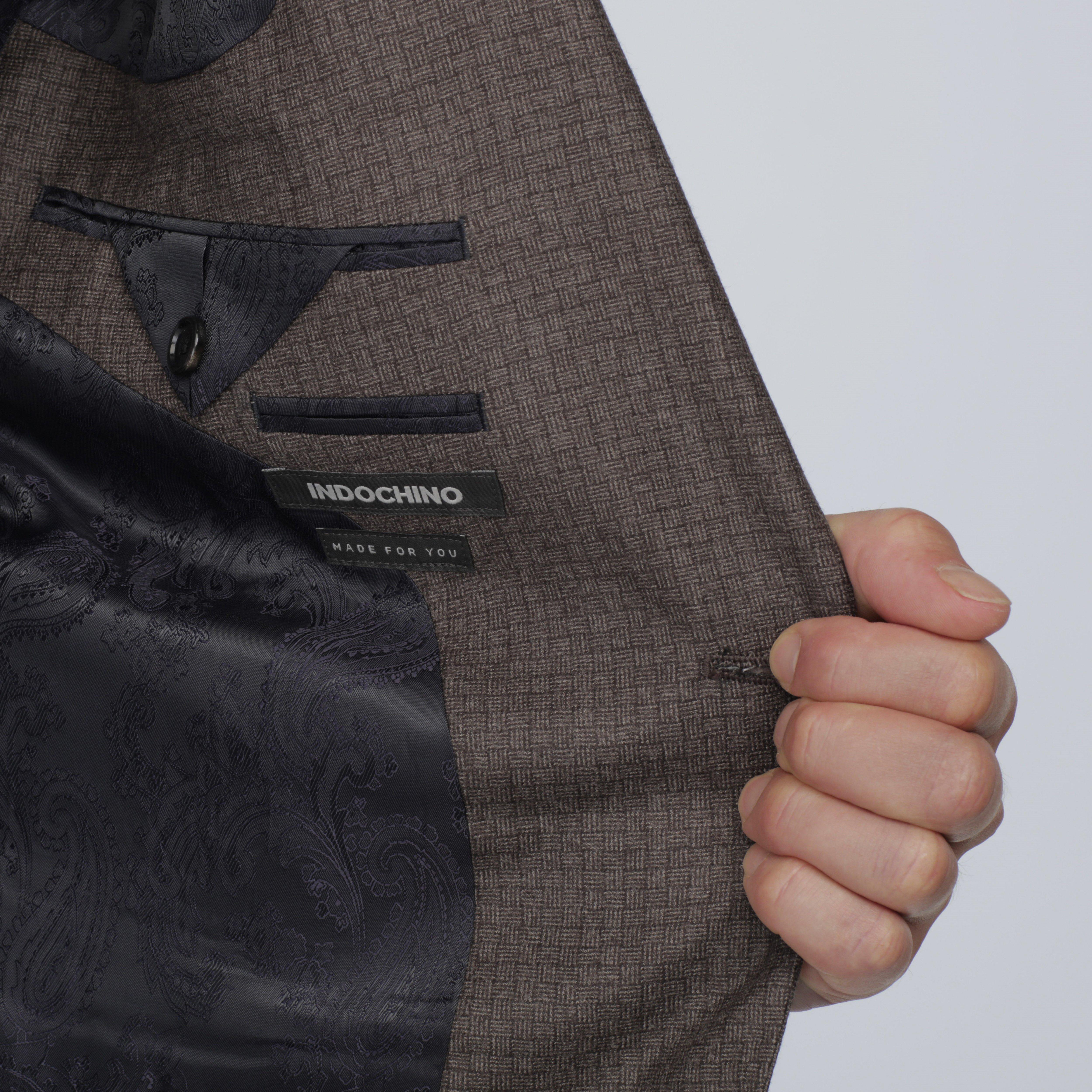 Product thumbnail 3 Brown blazer - Motta Solid Design from Italian Indochino Collection