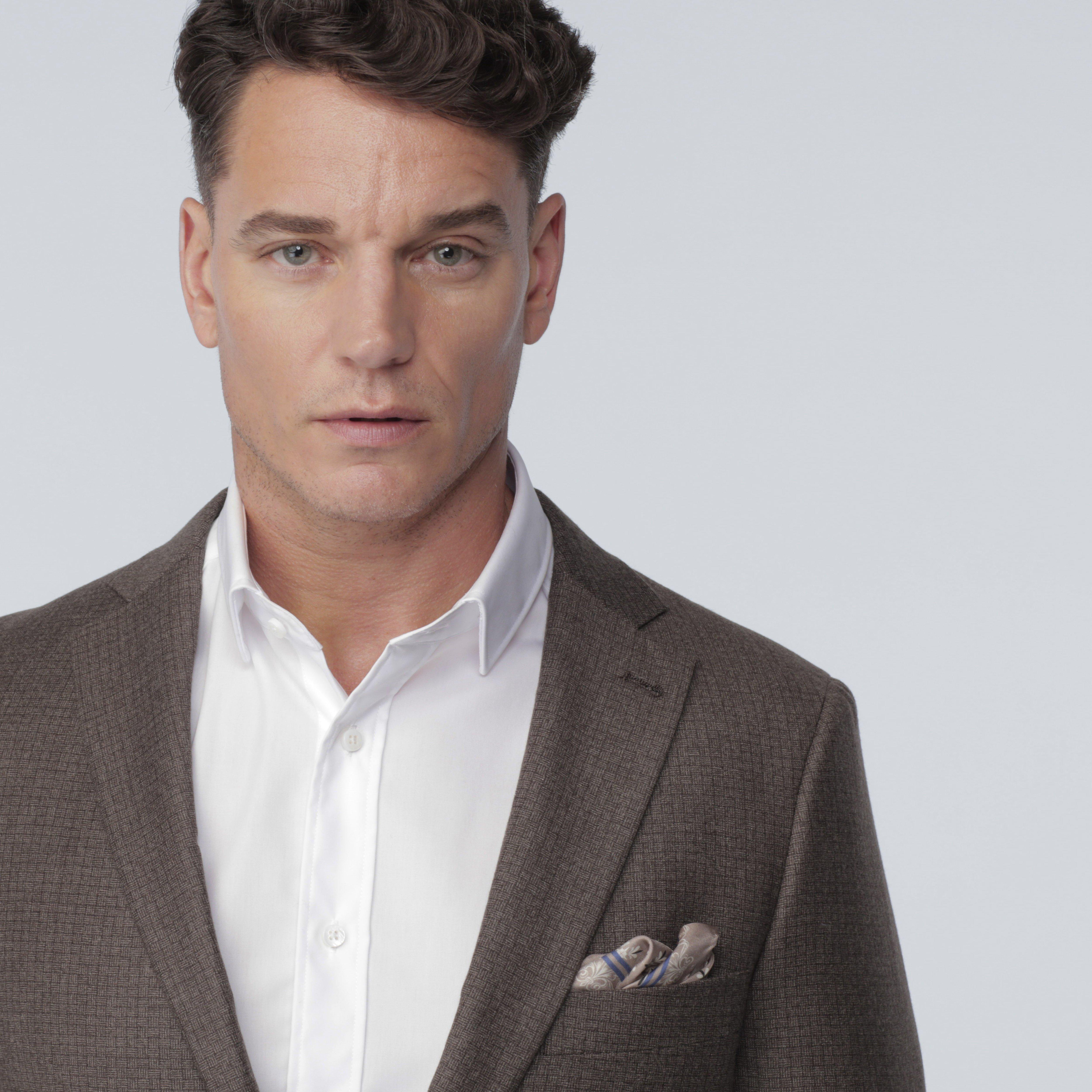 Product thumbnail 4 Brown blazer - Motta Solid Design from Italian Indochino Collection