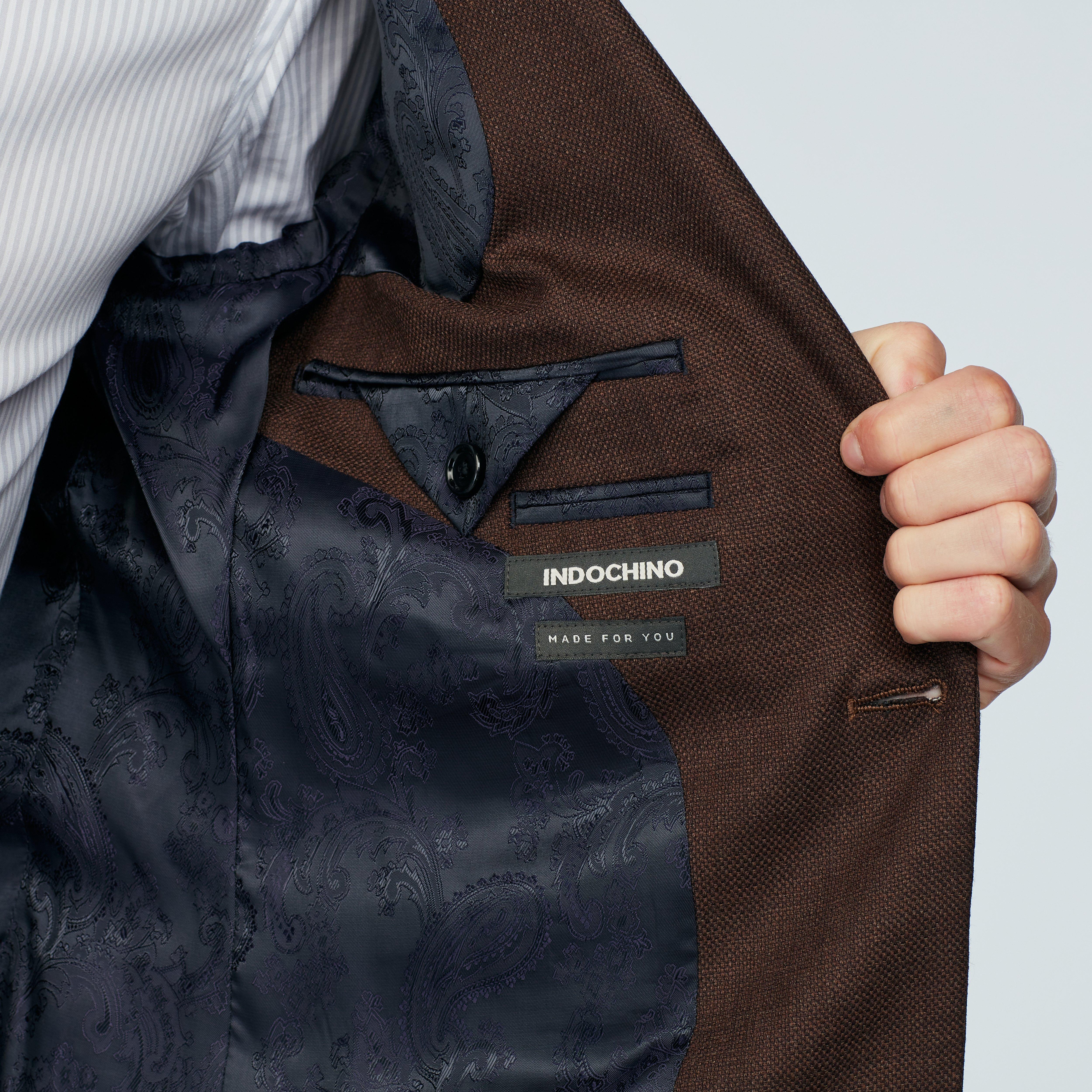 Product thumbnail 3 Brown blazer - Northfield Solid Design from Seasonal Indochino Collection
