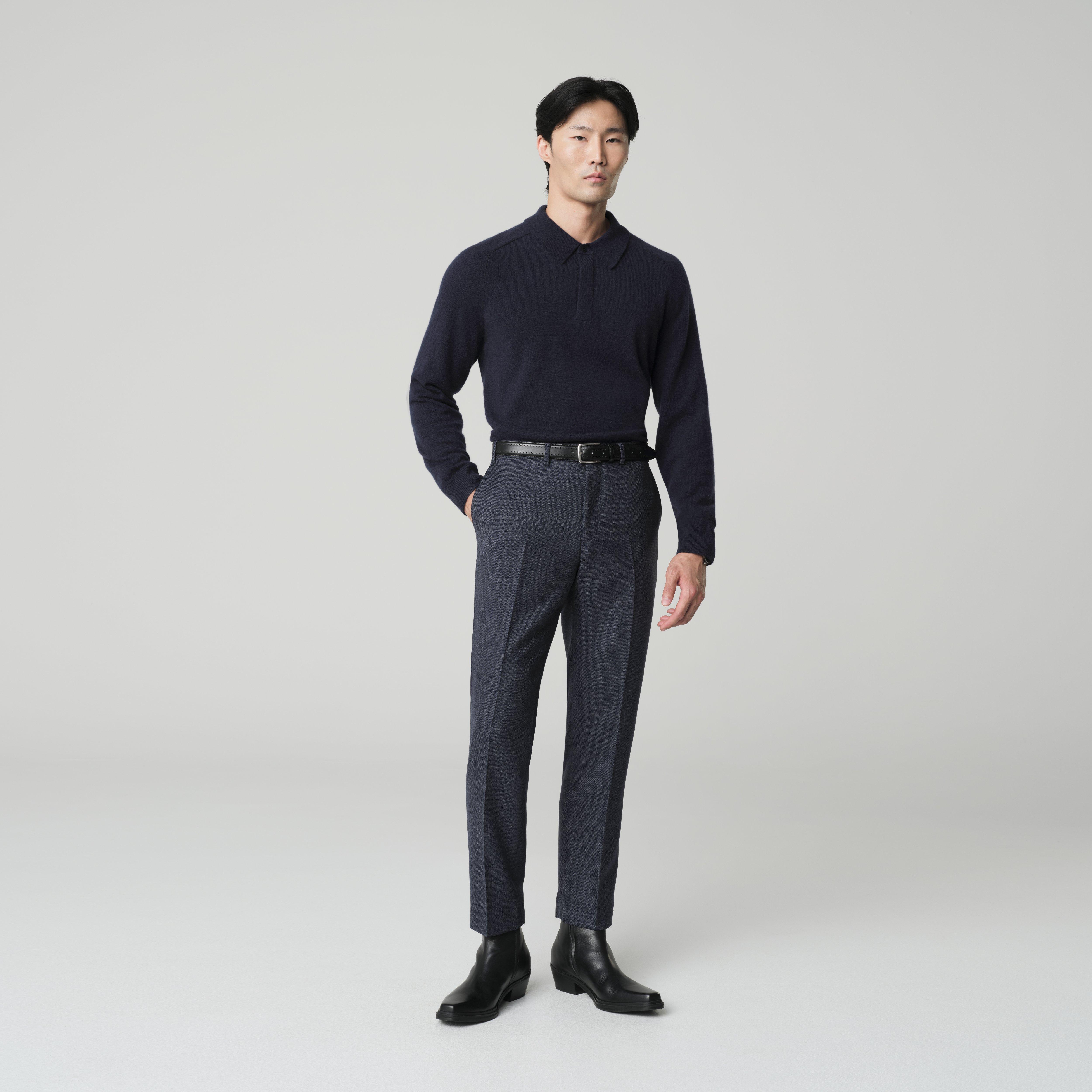 Product thumbnail 3 Navy suit - Northfield Checked Design from Fall / Winter Indochino Collection