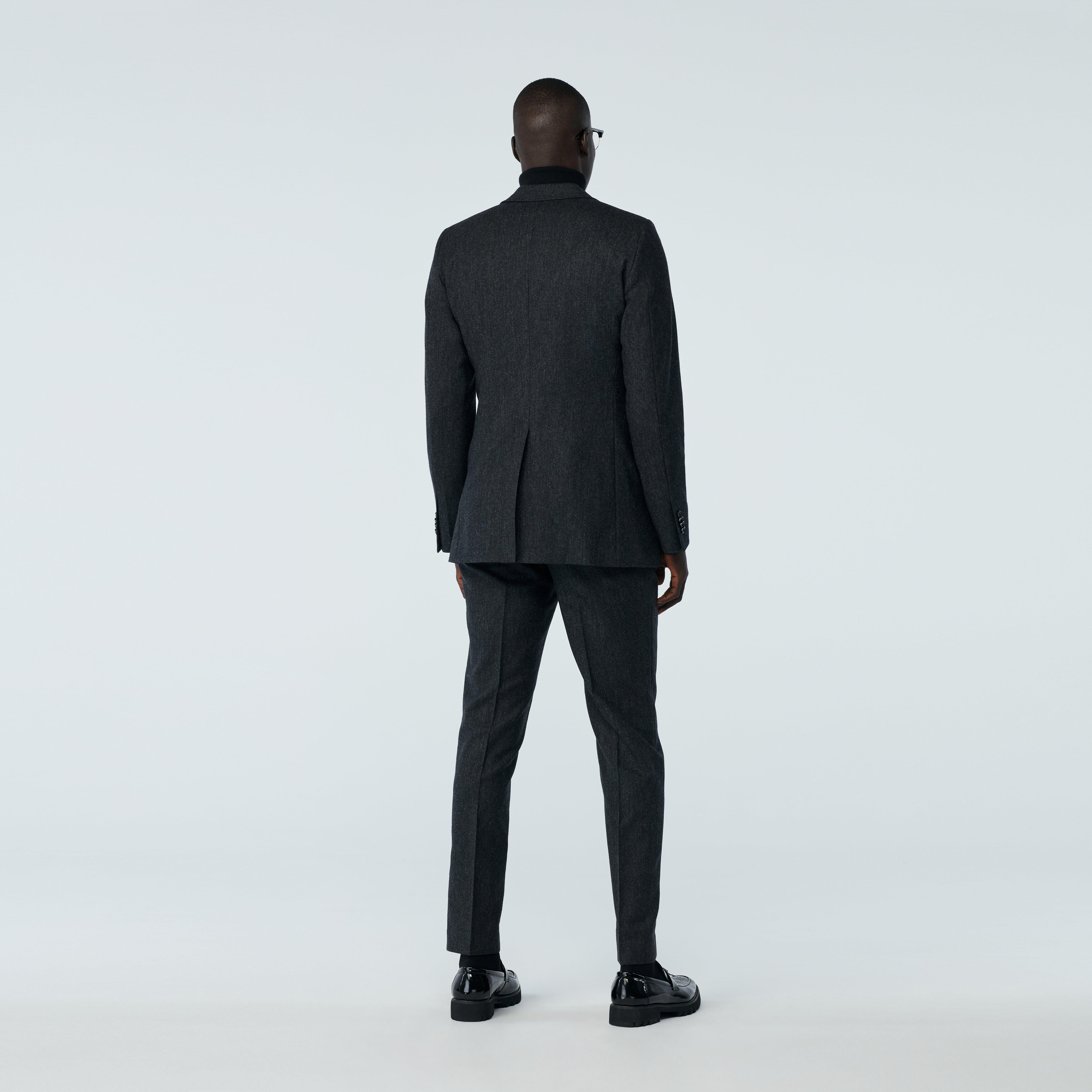 Product thumbnail 2 Gray suit - Beckenham Solid Design from british Indochino Collection