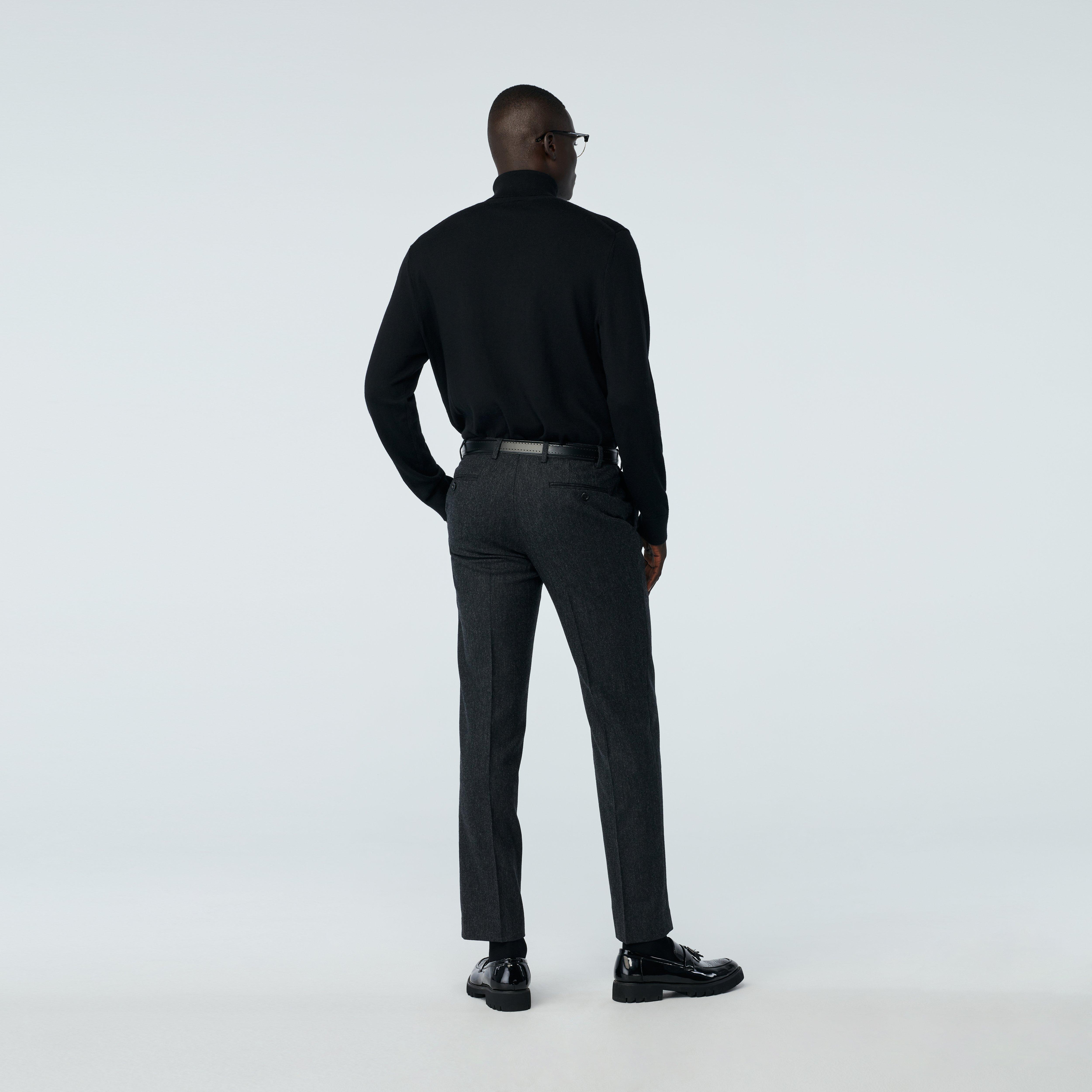 Product thumbnail 4 Gray suit - Beckenham Solid Design from british Indochino Collection
