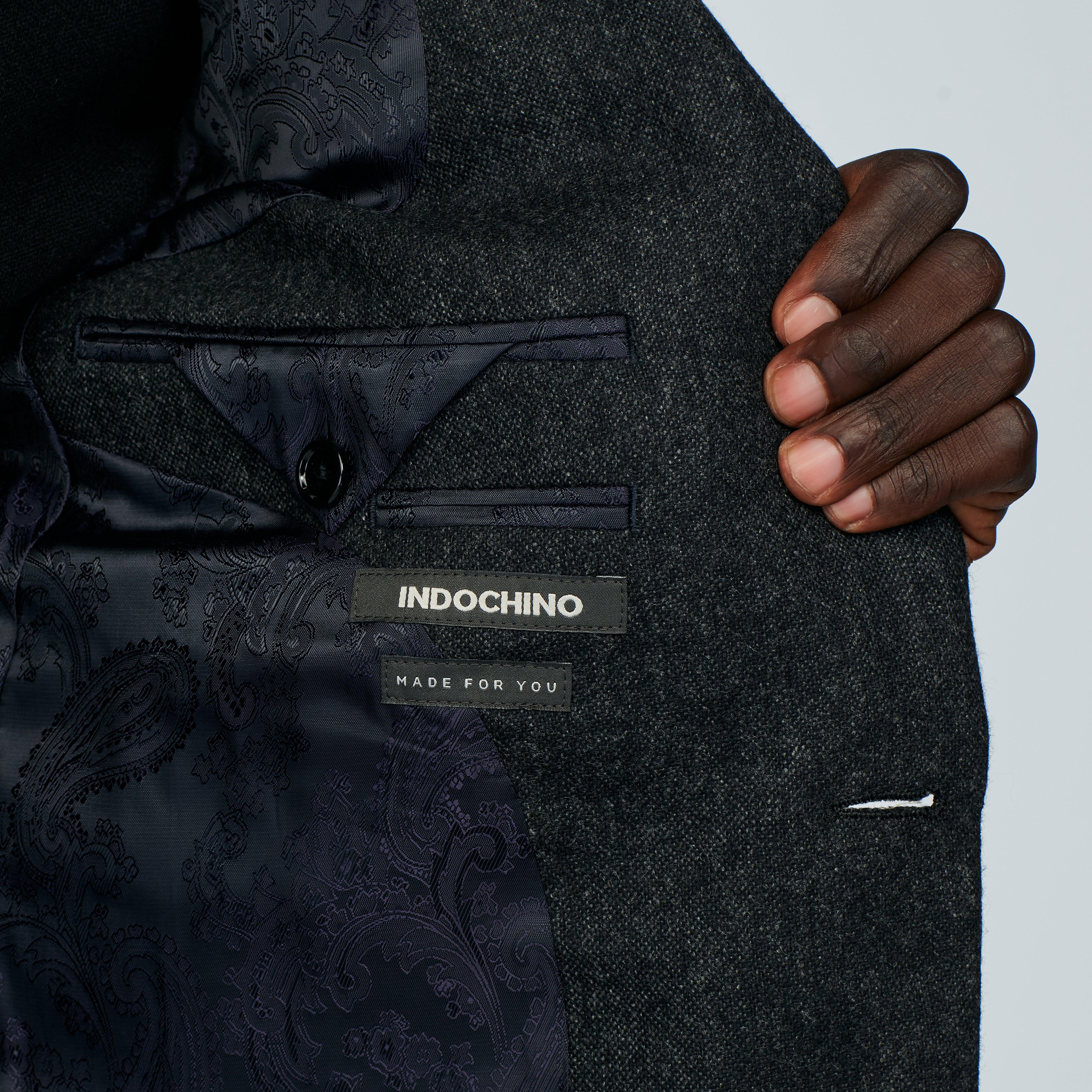 Product thumbnail 5 Gray suit - Beckenham Solid Design from british Indochino Collection