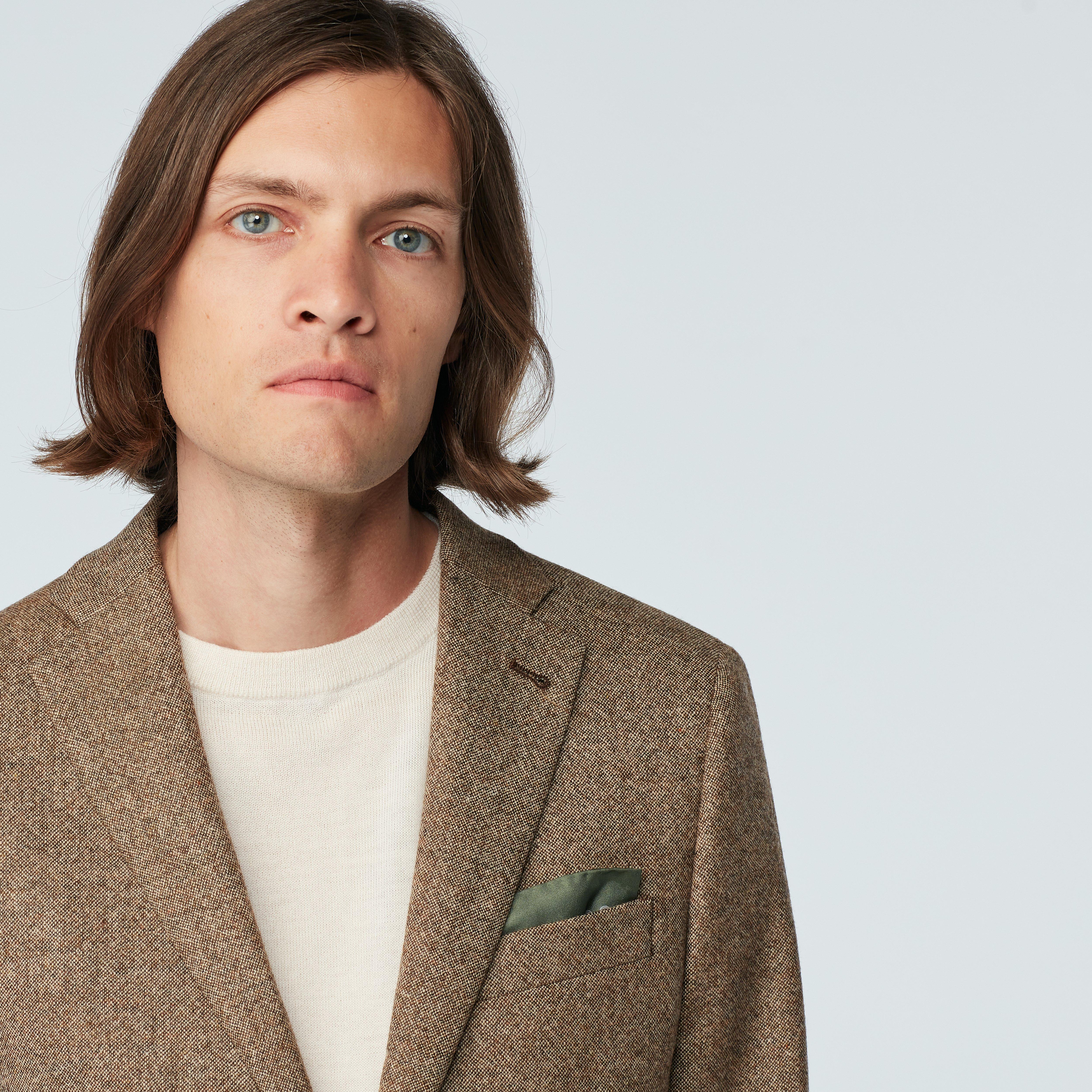 Product thumbnail 6 Brown suit - Beckenham Solid Design from british Indochino Collection
