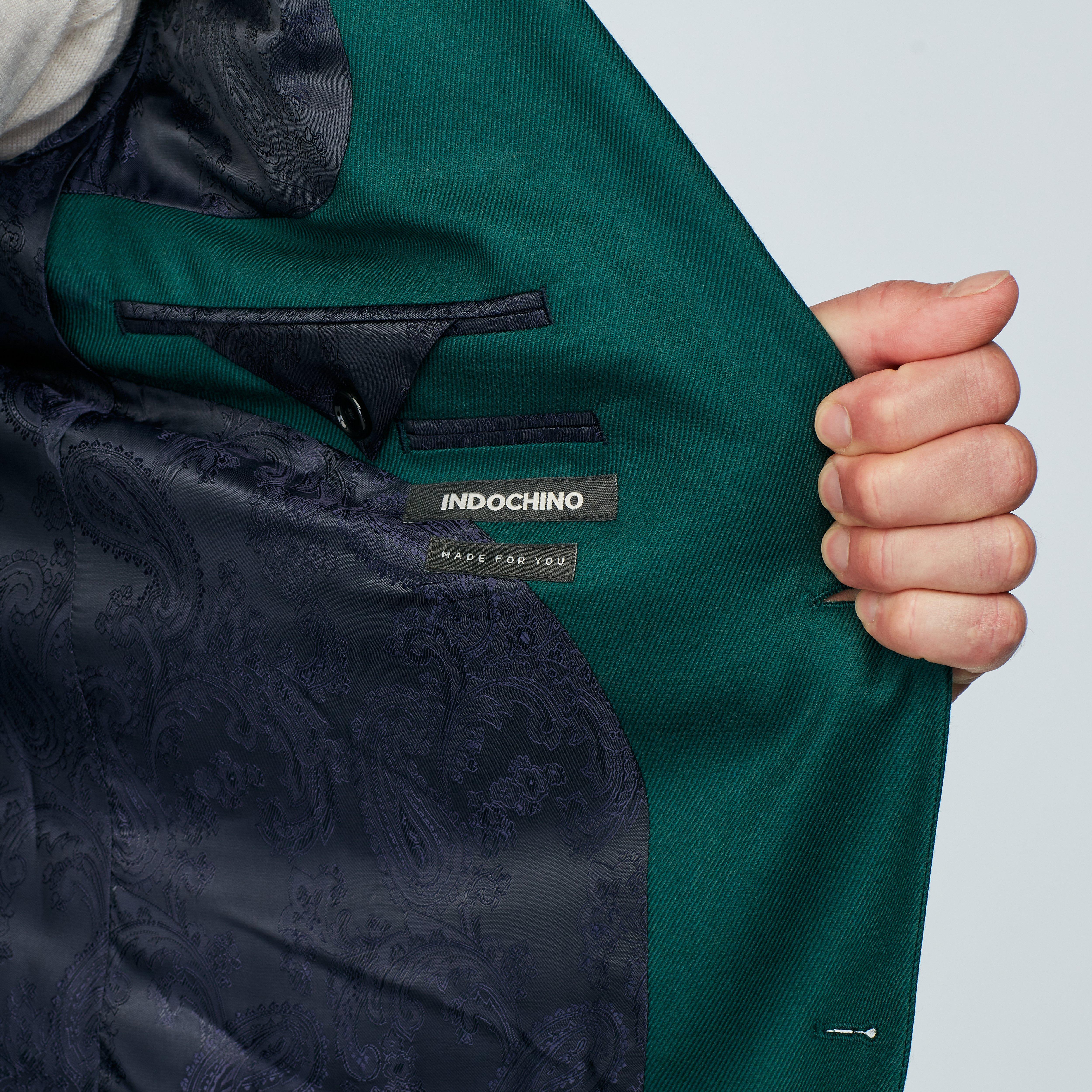 Product thumbnail 3 Green blazer - Durham Solid Design from Seasonal Indochino Collection