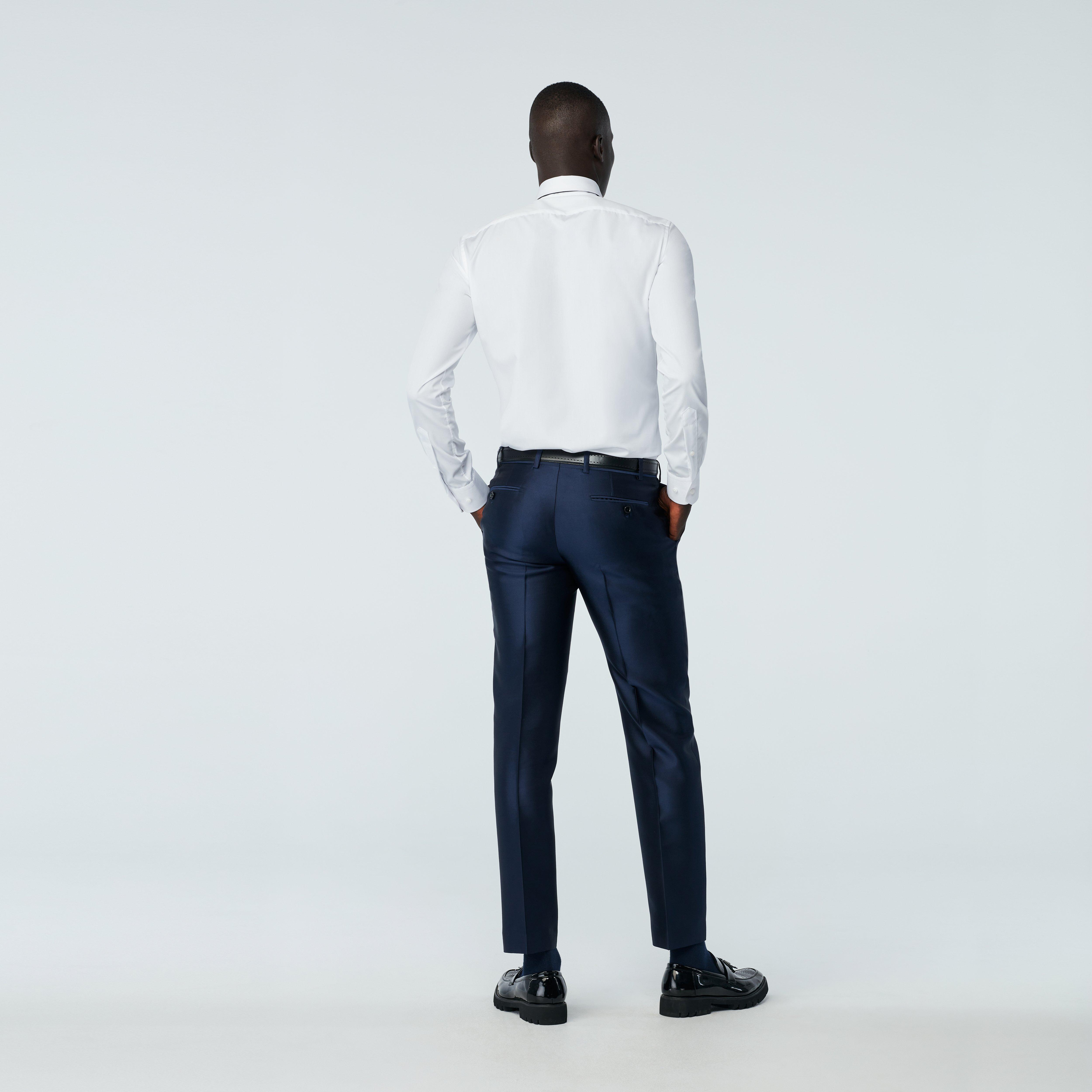 Product thumbnail 2 Navy pants - Hythe Solid Design from Luxury Indochino Collection