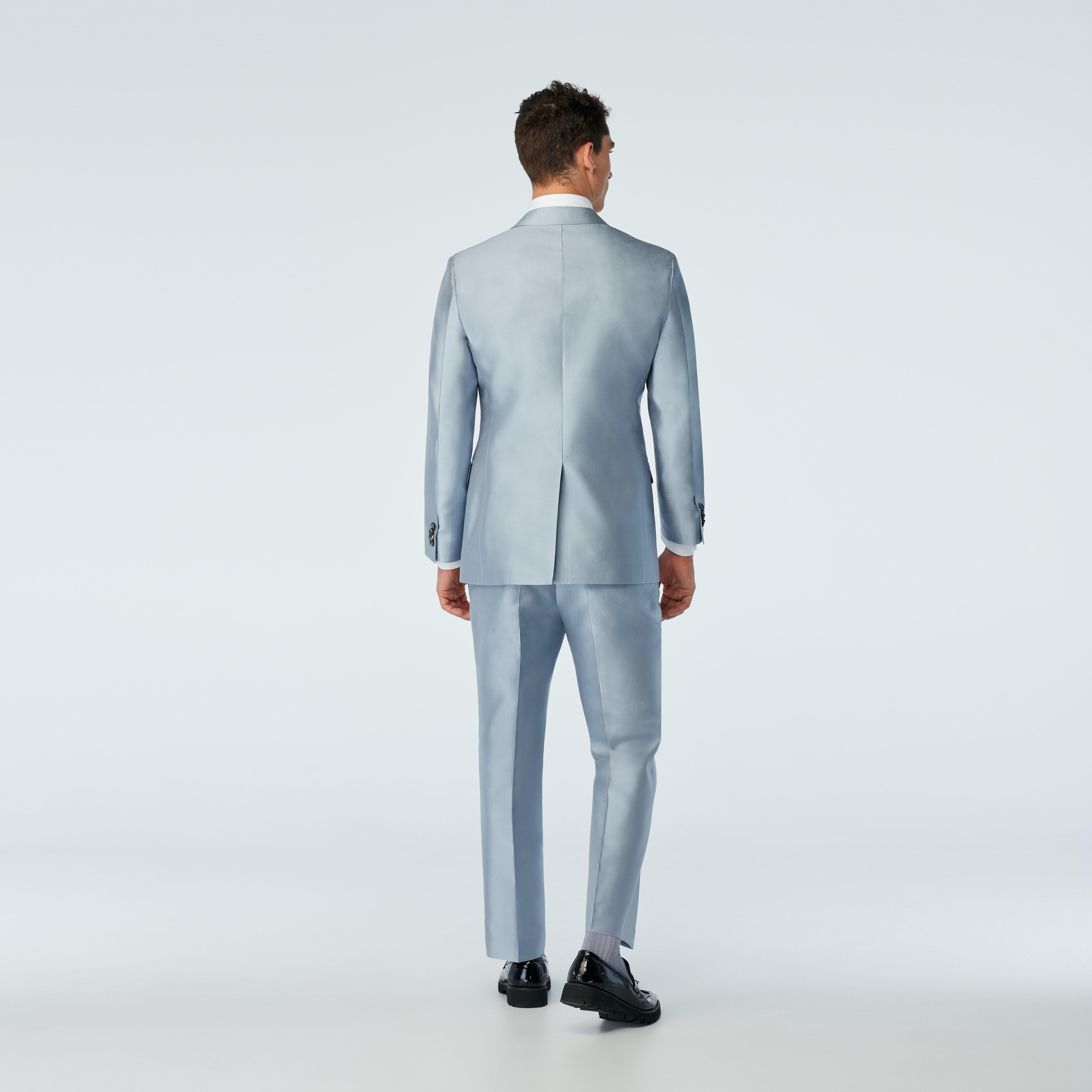 Product thumbnail 2 Gray blazer - Hythe Solid Design from Luxury Indochino Collection