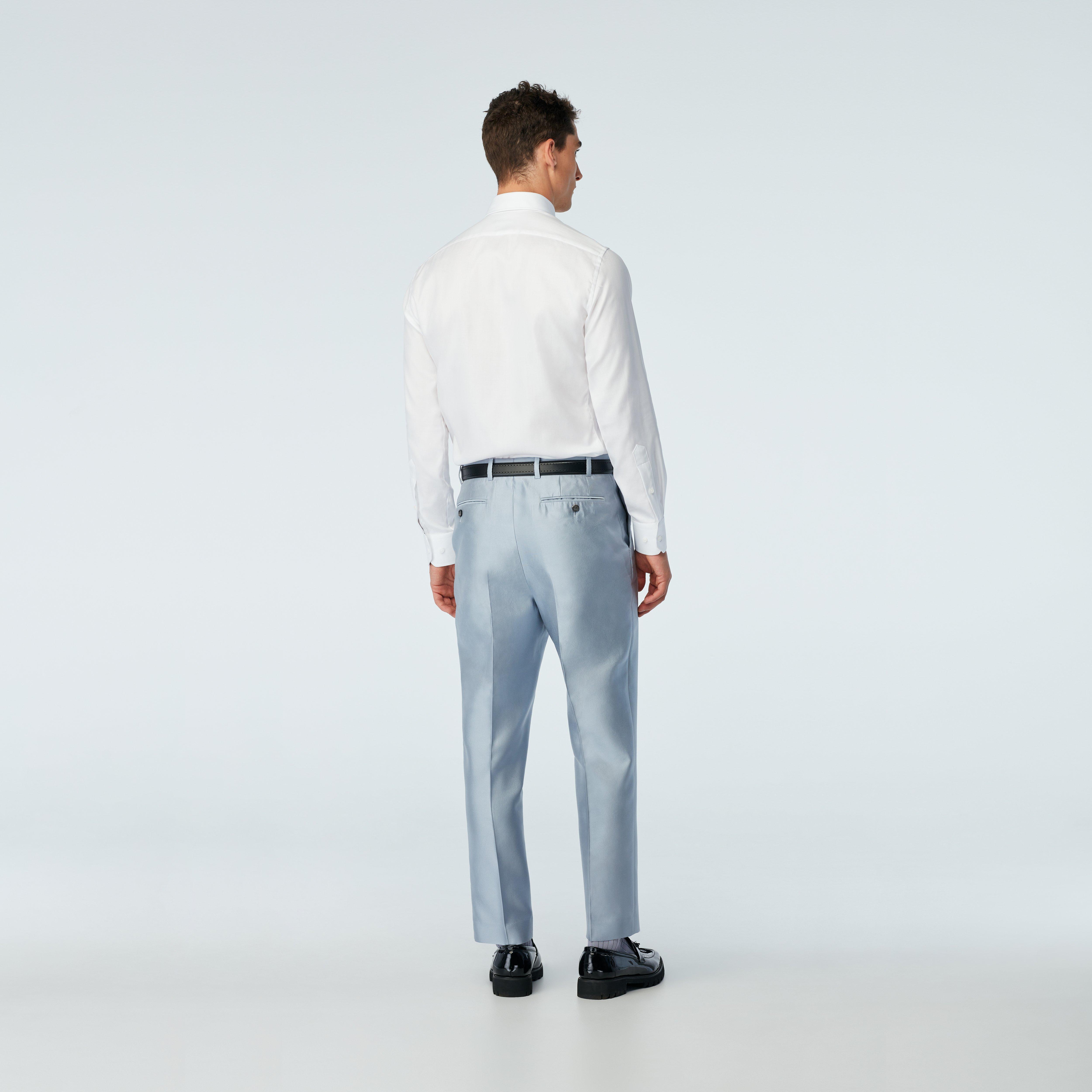 Product thumbnail 2 Gray pants - Hythe Solid Design from Luxury Indochino Collection
