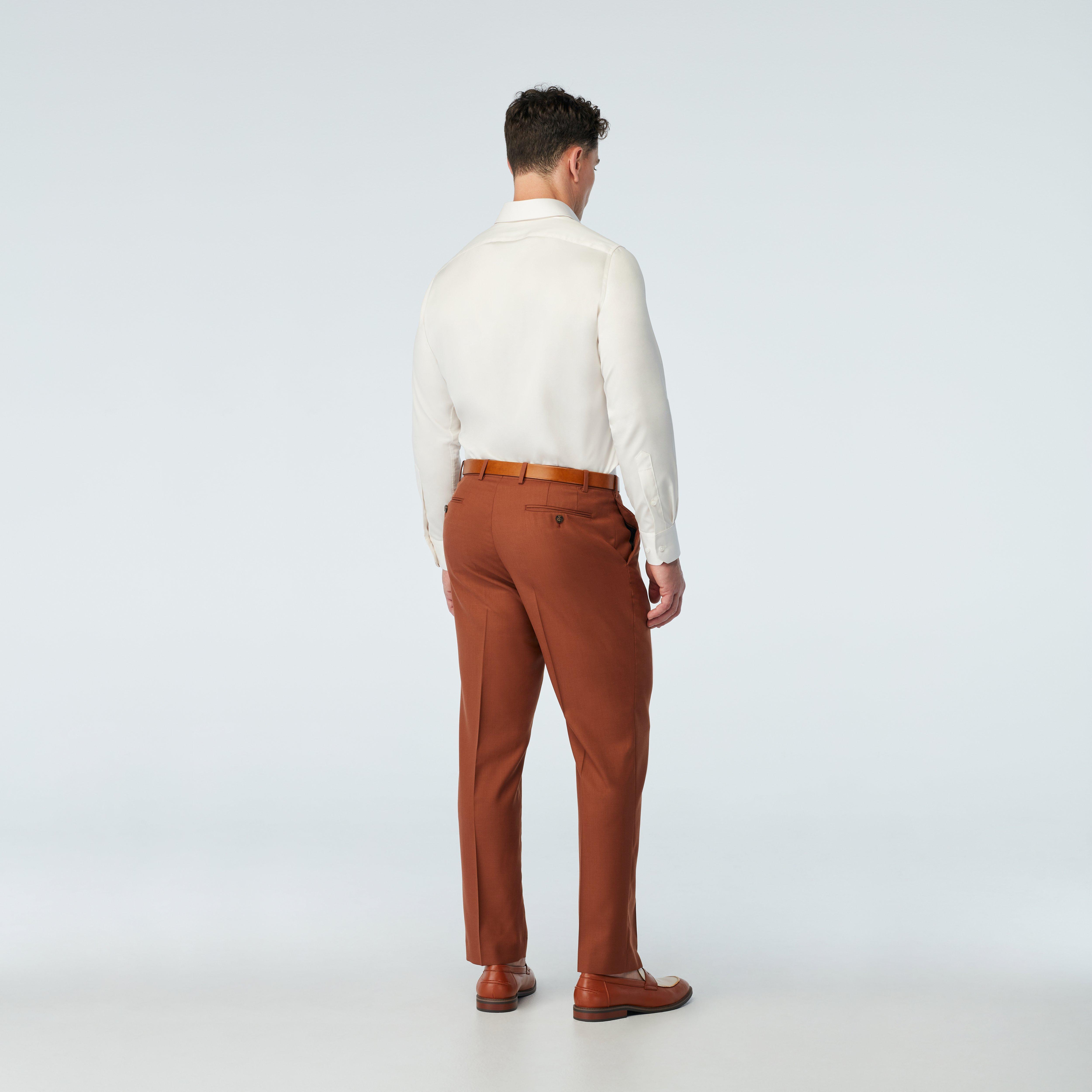 Product thumbnail 4 Brown suit - Harrogate Solid Design from Luxury Indochino Collection