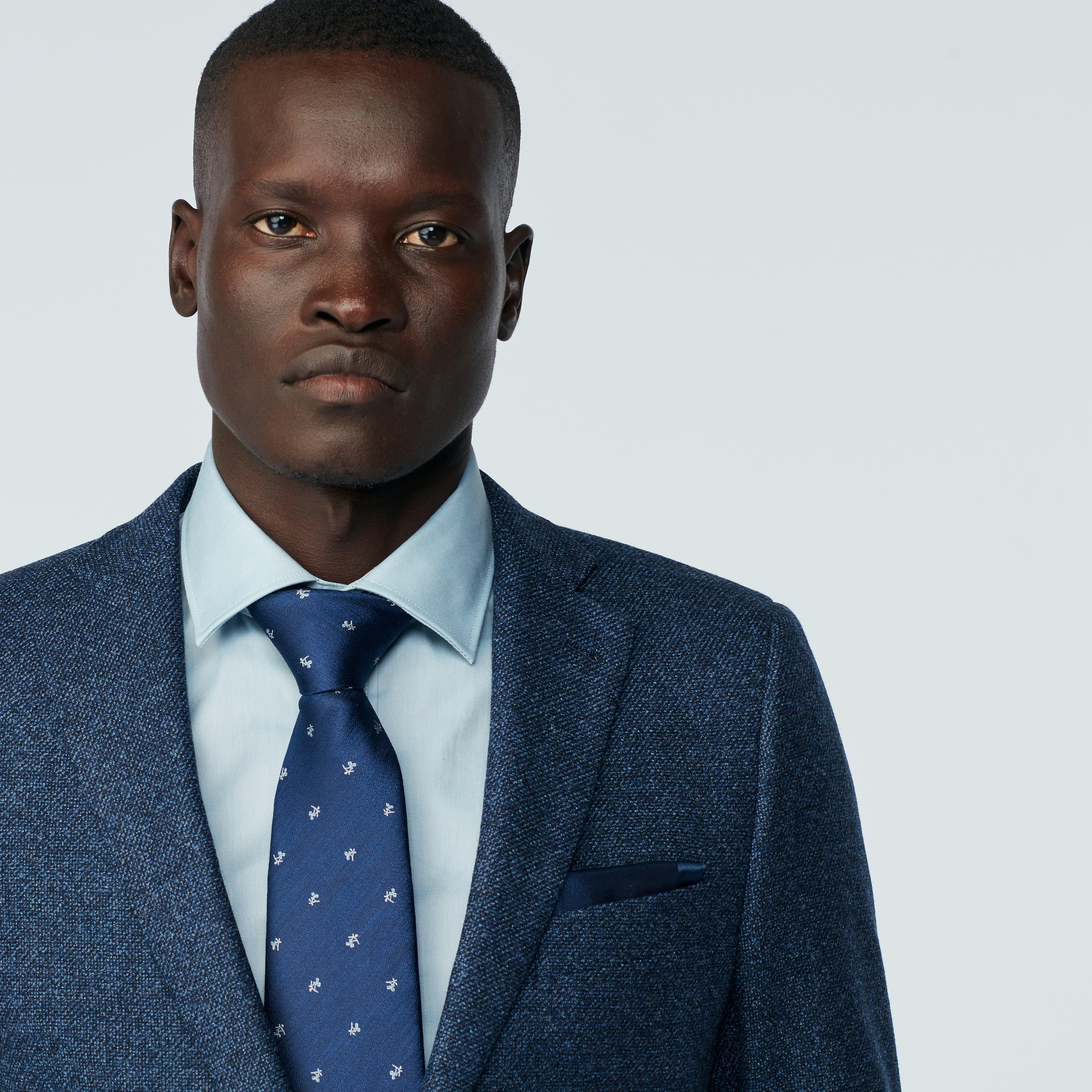 Product thumbnail 4 Blue blazer - Newbridge Solid Design from Fall / Winter Indochino Collection