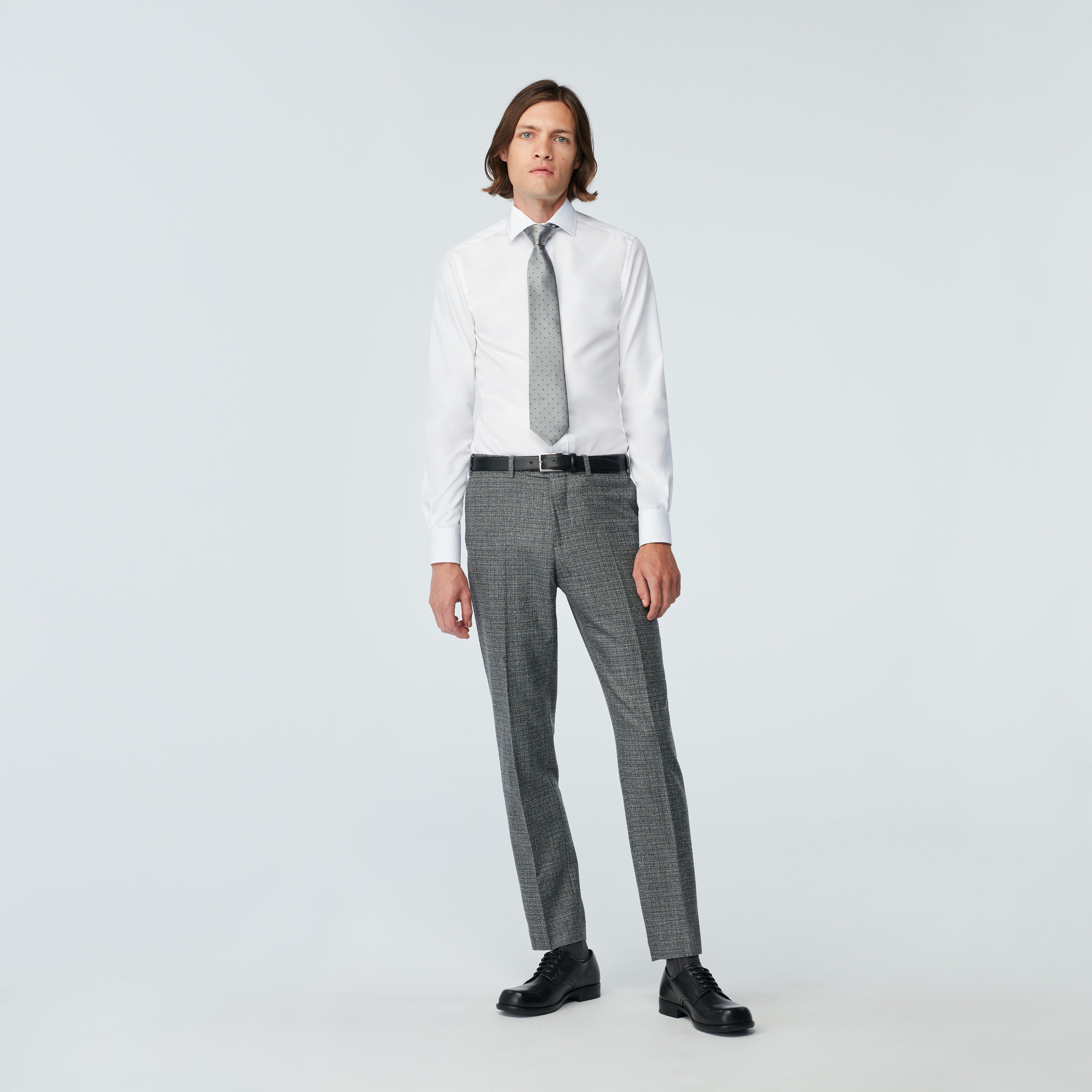 Product thumbnail 3 Gray suit - Newbridge Solid Design from Indochino Collection