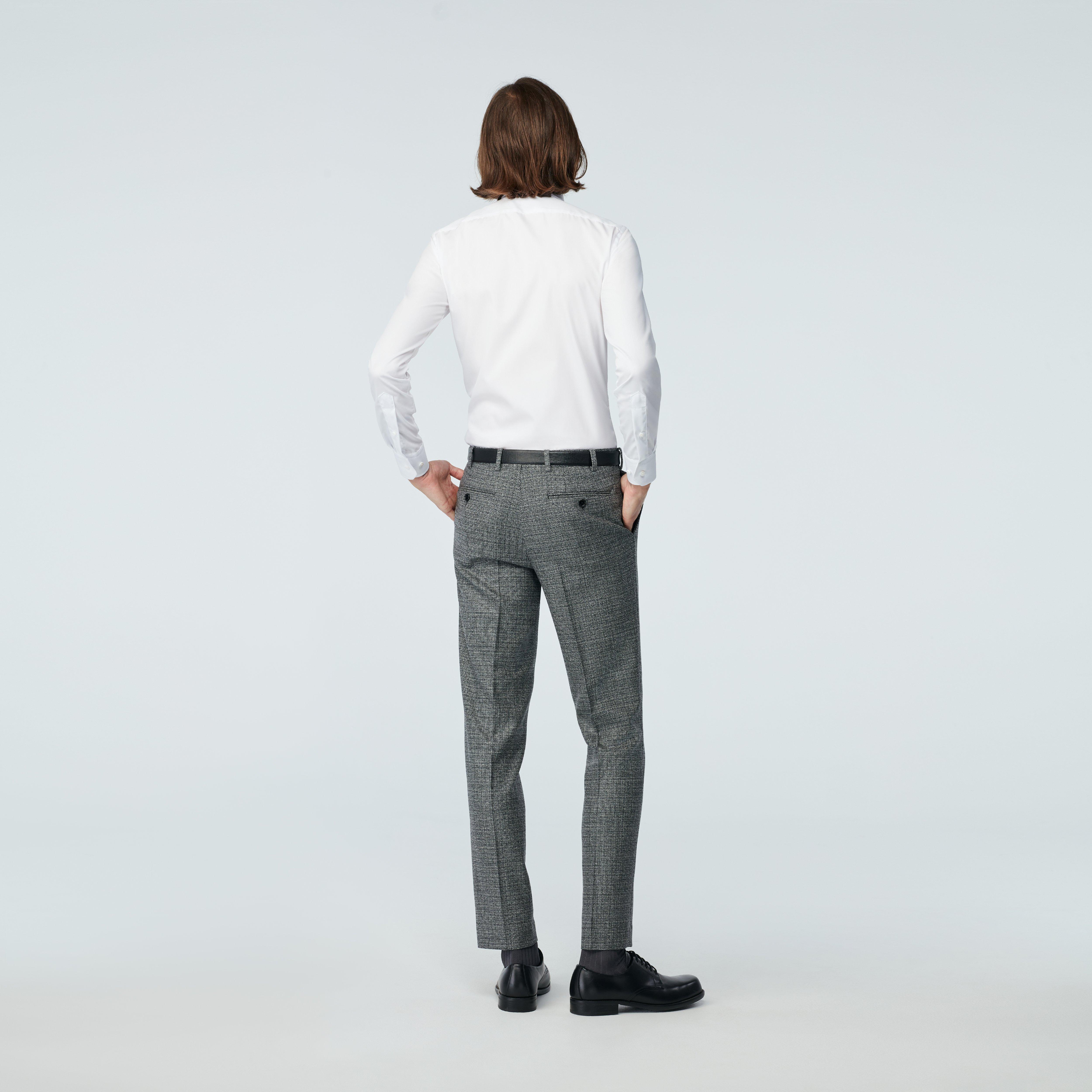 Product thumbnail 4 Gray suit - Newbridge Solid Design from Indochino Collection