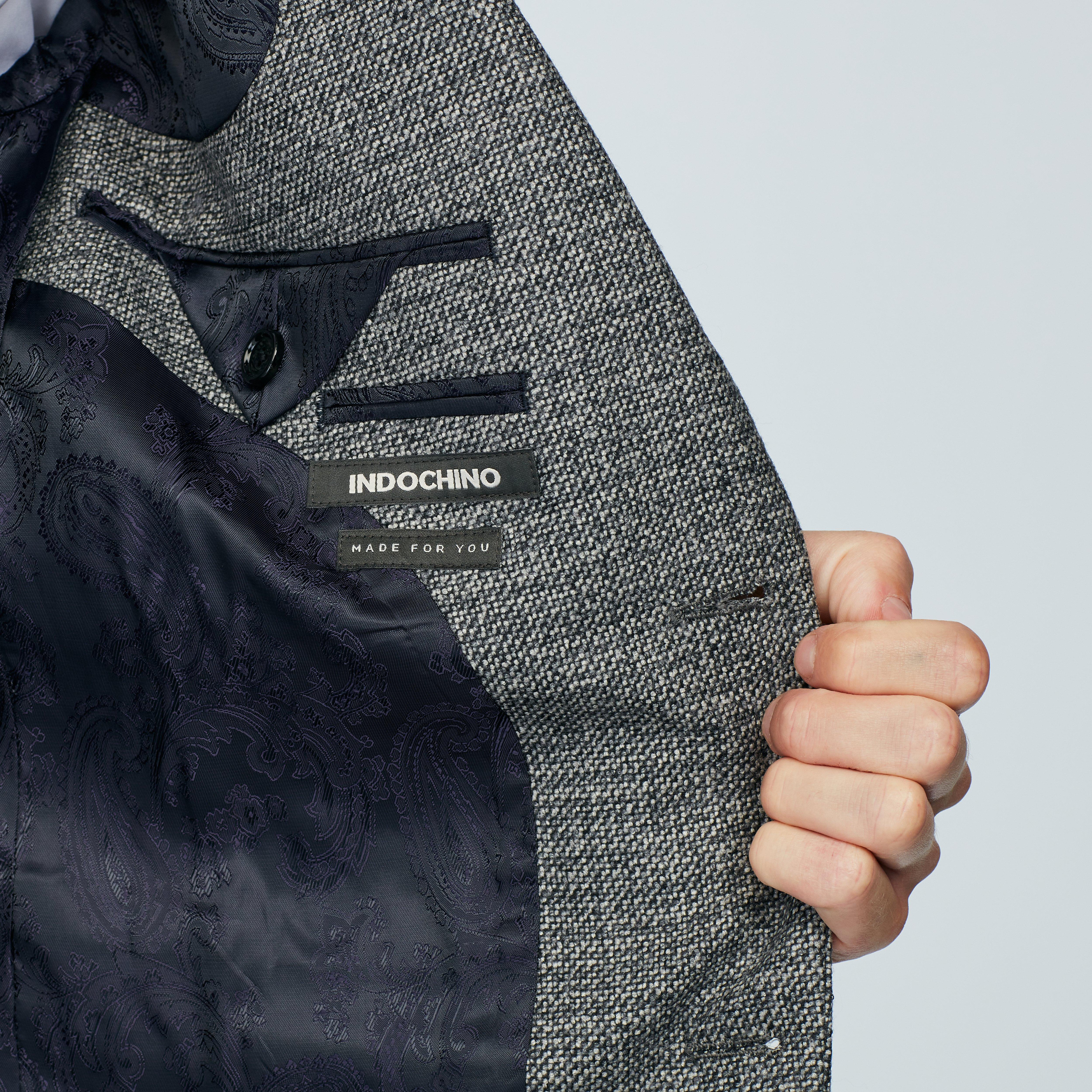 Product thumbnail 3 Gray blazer - Newbridge Solid Design from Fall / Winter Indochino Collection