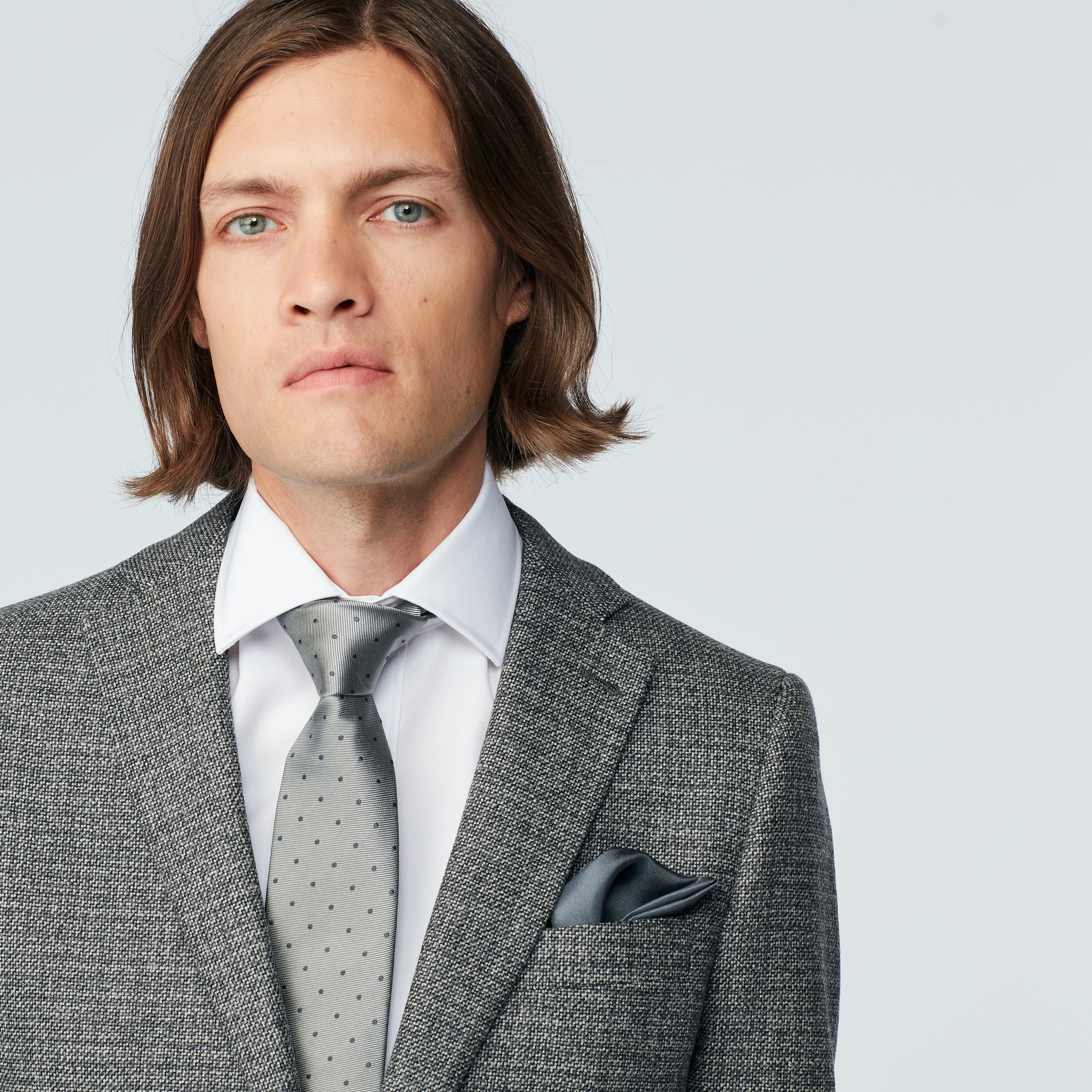 Product thumbnail 4 Gray blazer - Newbridge Solid Design from Fall / Winter Indochino Collection