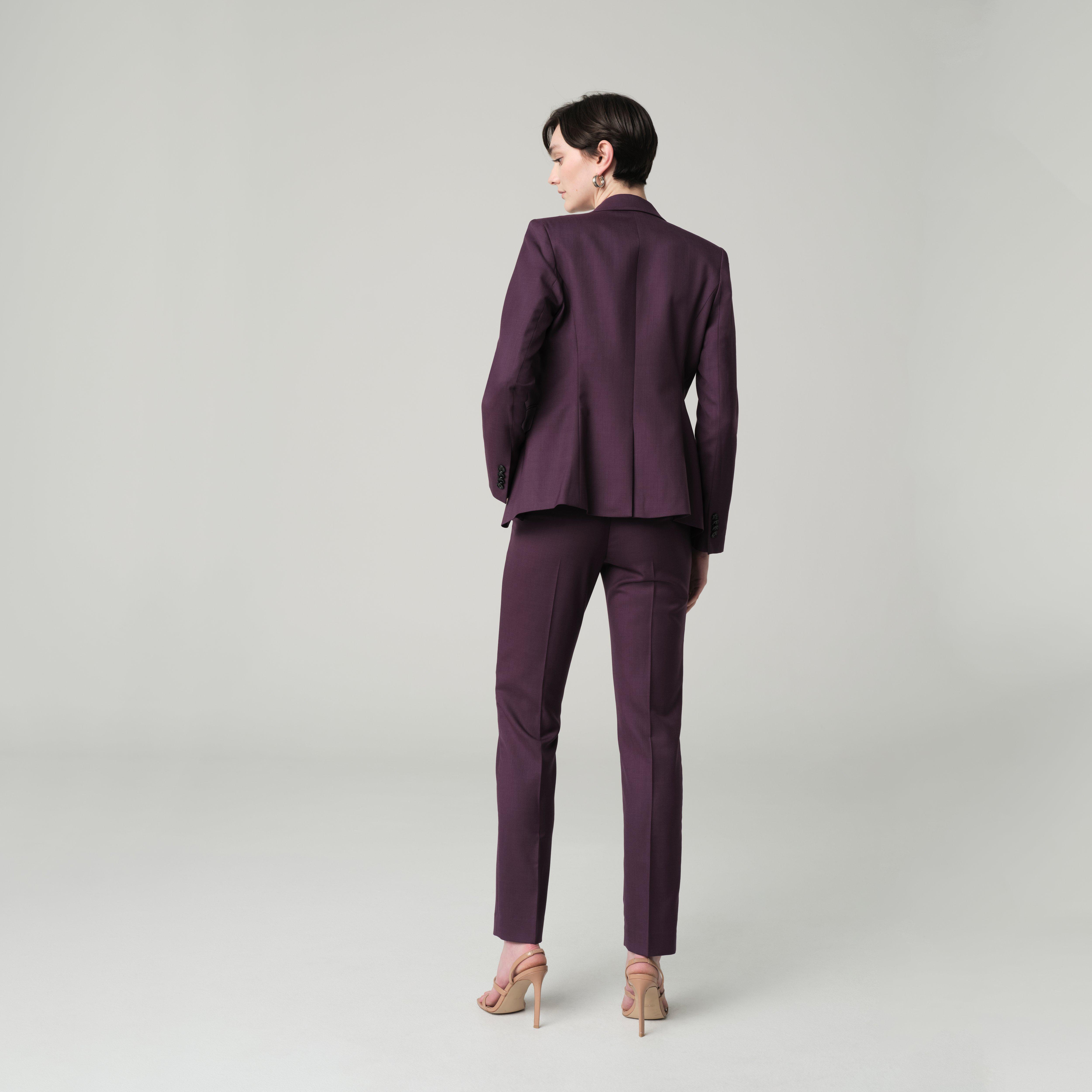 Product thumbnail 2 Purple blazer women - Hayle Solid Design from Premium Indochino Collection