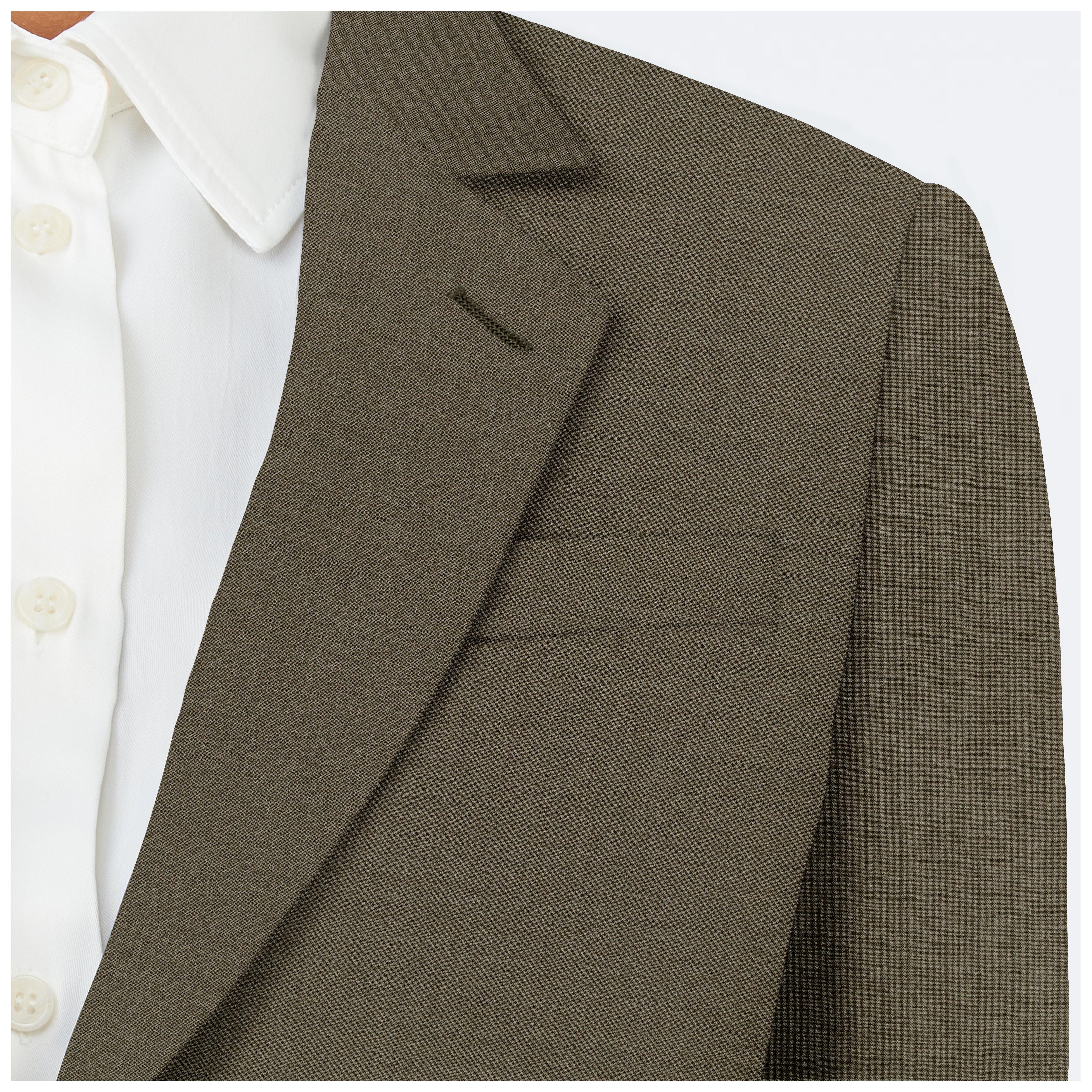 Product thumbnail 6 Olive suit women - Howell Solid Design from Luxury Indochino Collection