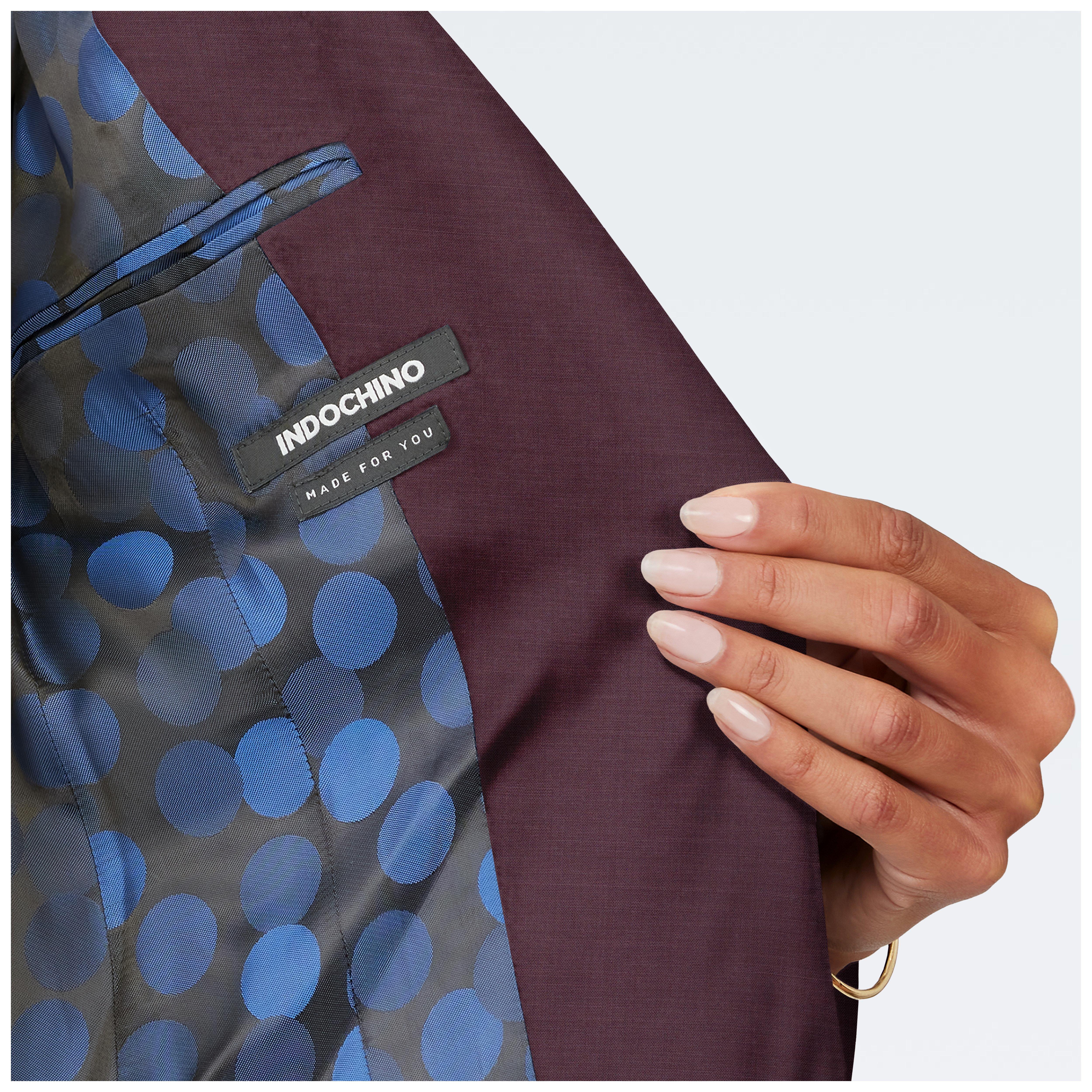 Product thumbnail 5 Purple suit women - Howell Solid Design from Luxury Indochino Collection