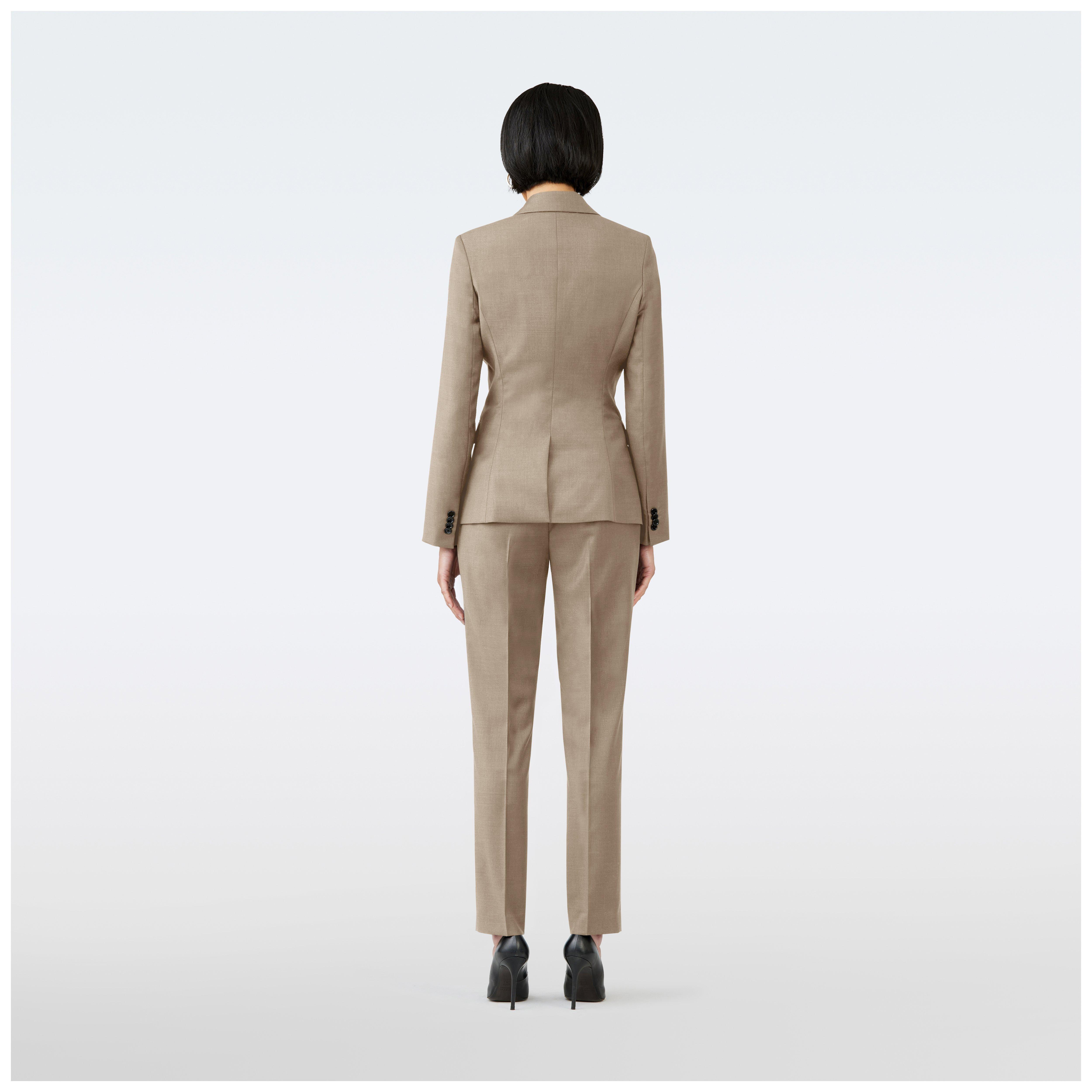 Product thumbnail 2 Sand suit women - Hoxton Solid Design from Luxury Indochino Collection