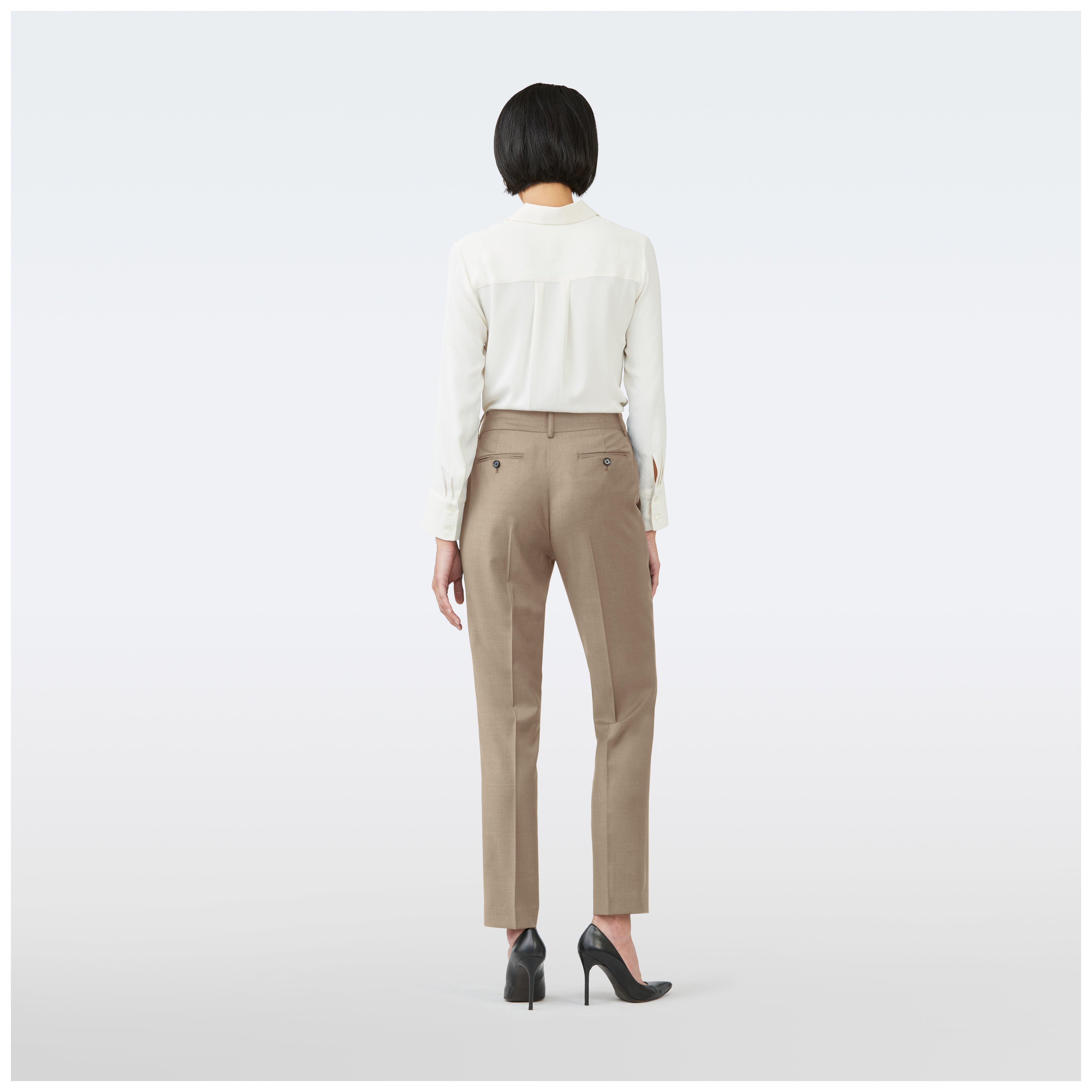 Product thumbnail 4 Sand suit women - Hoxton Solid Design from Luxury Indochino Collection