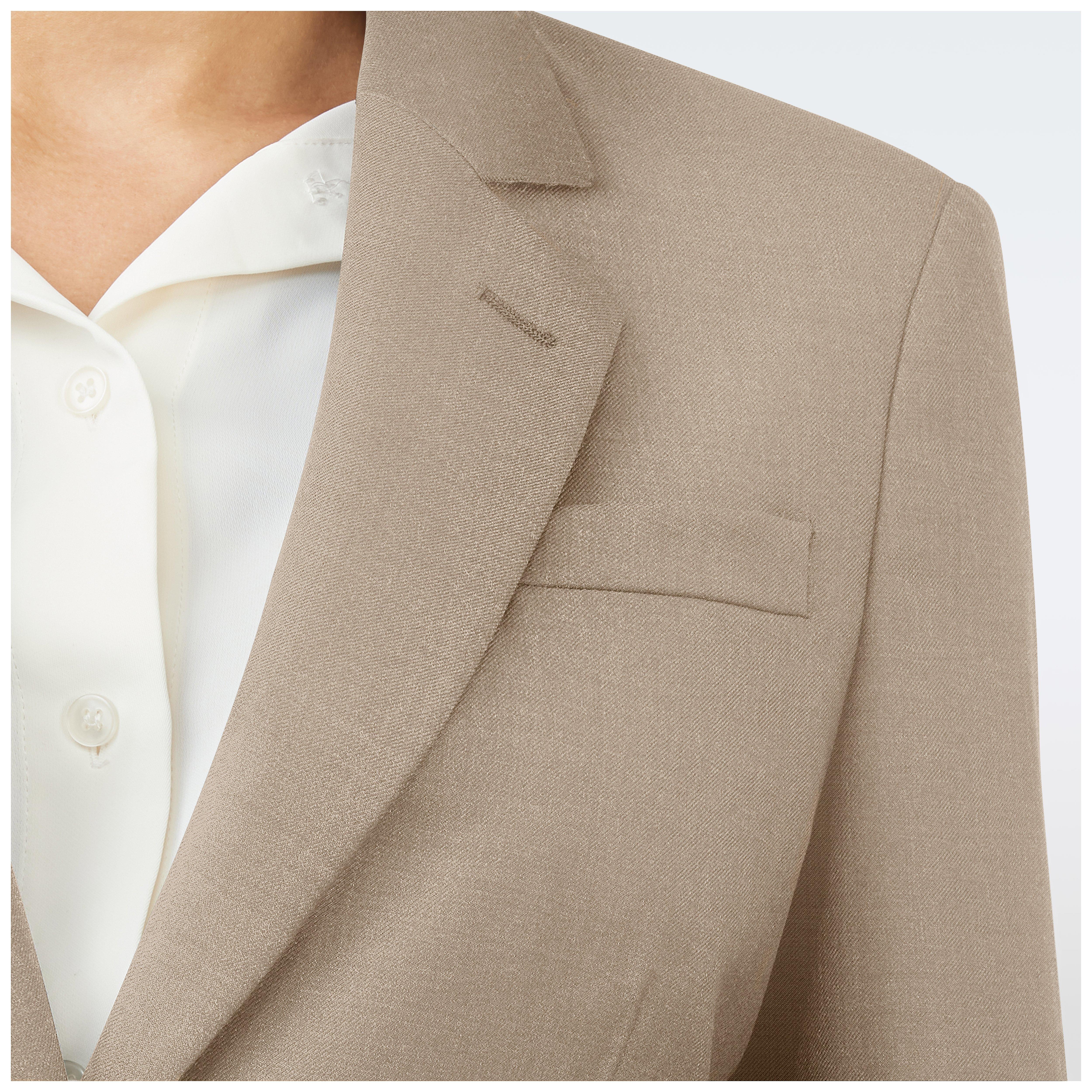 Product thumbnail 6 Sand suit women - Hoxton Solid Design from Luxury Indochino Collection