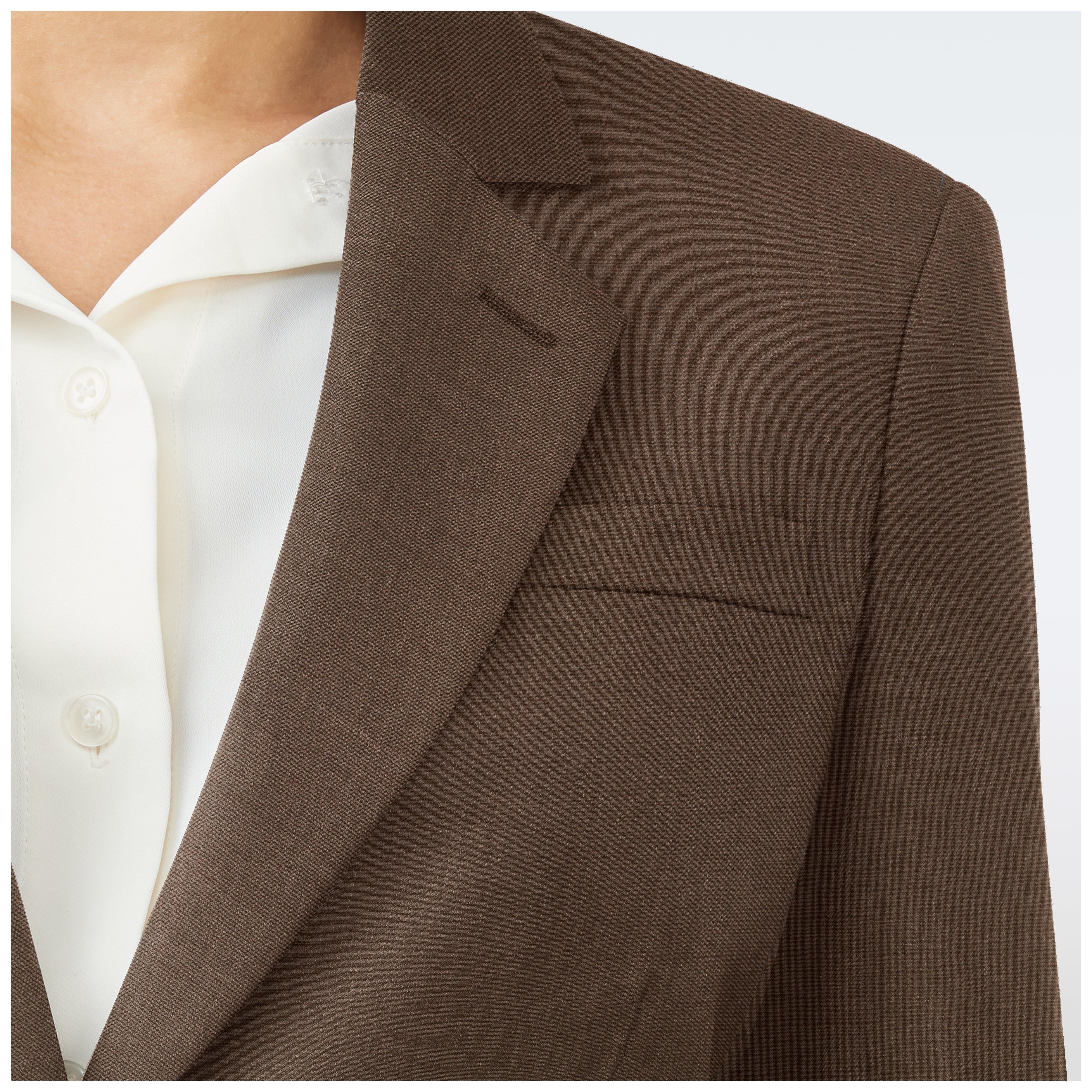Product thumbnail 4 Brown blazer women - Milano Solid Design from Italian Indochino Collection