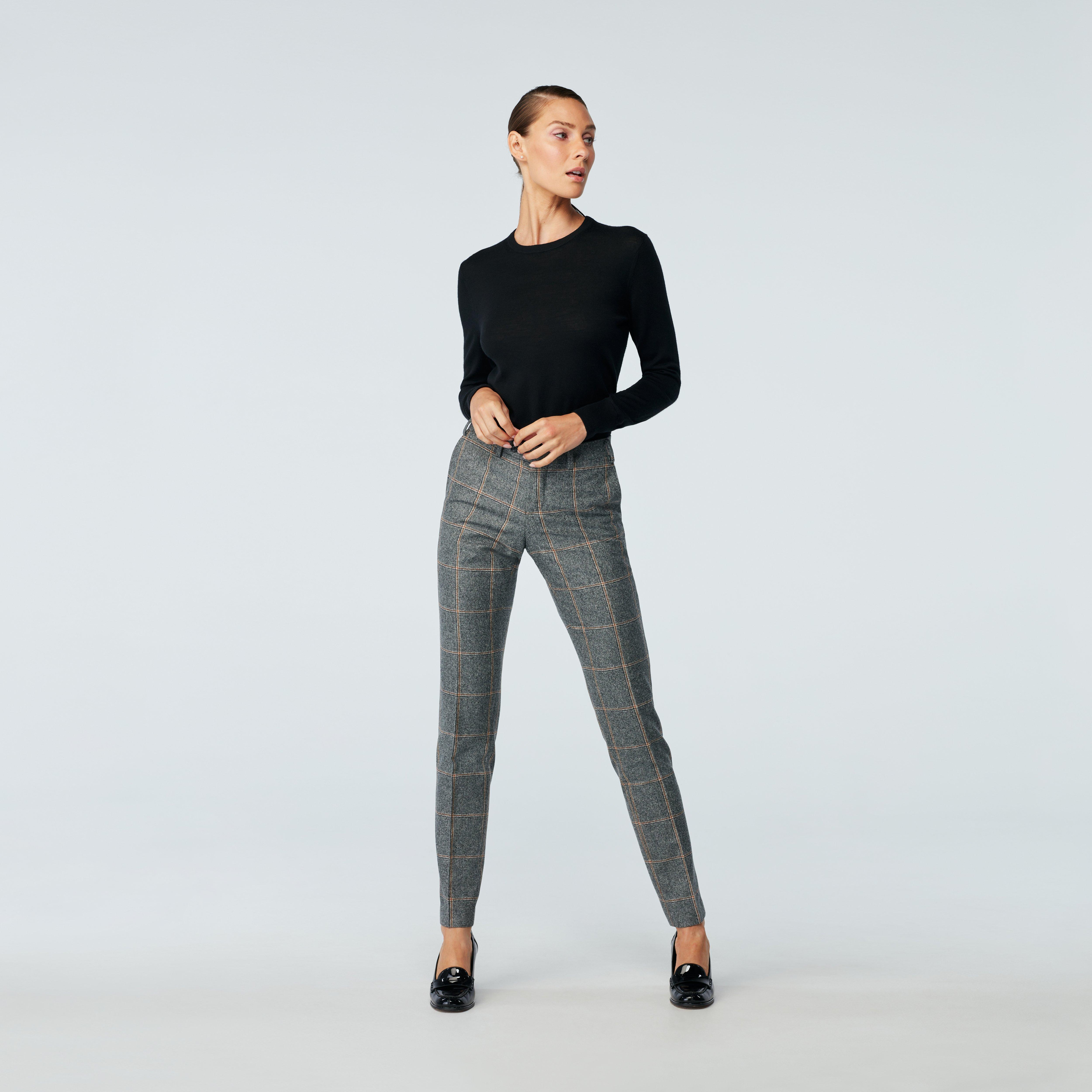 Product thumbnail 3 Gray suit women - Molveno Checked Design from Italian Indochino Collection