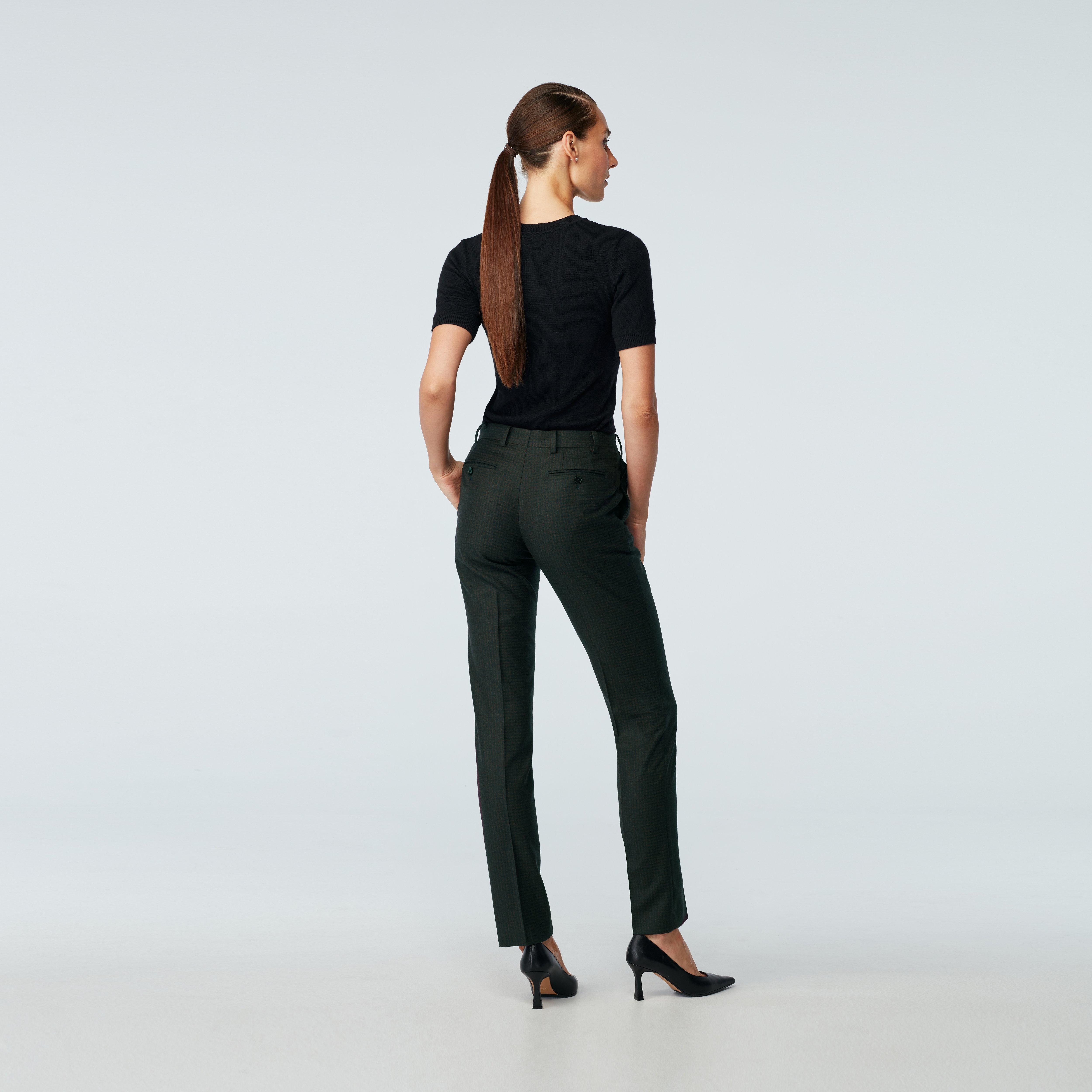 Product thumbnail 4 Green suit women - Monterosso Checked Design from Italian Indochino Collection