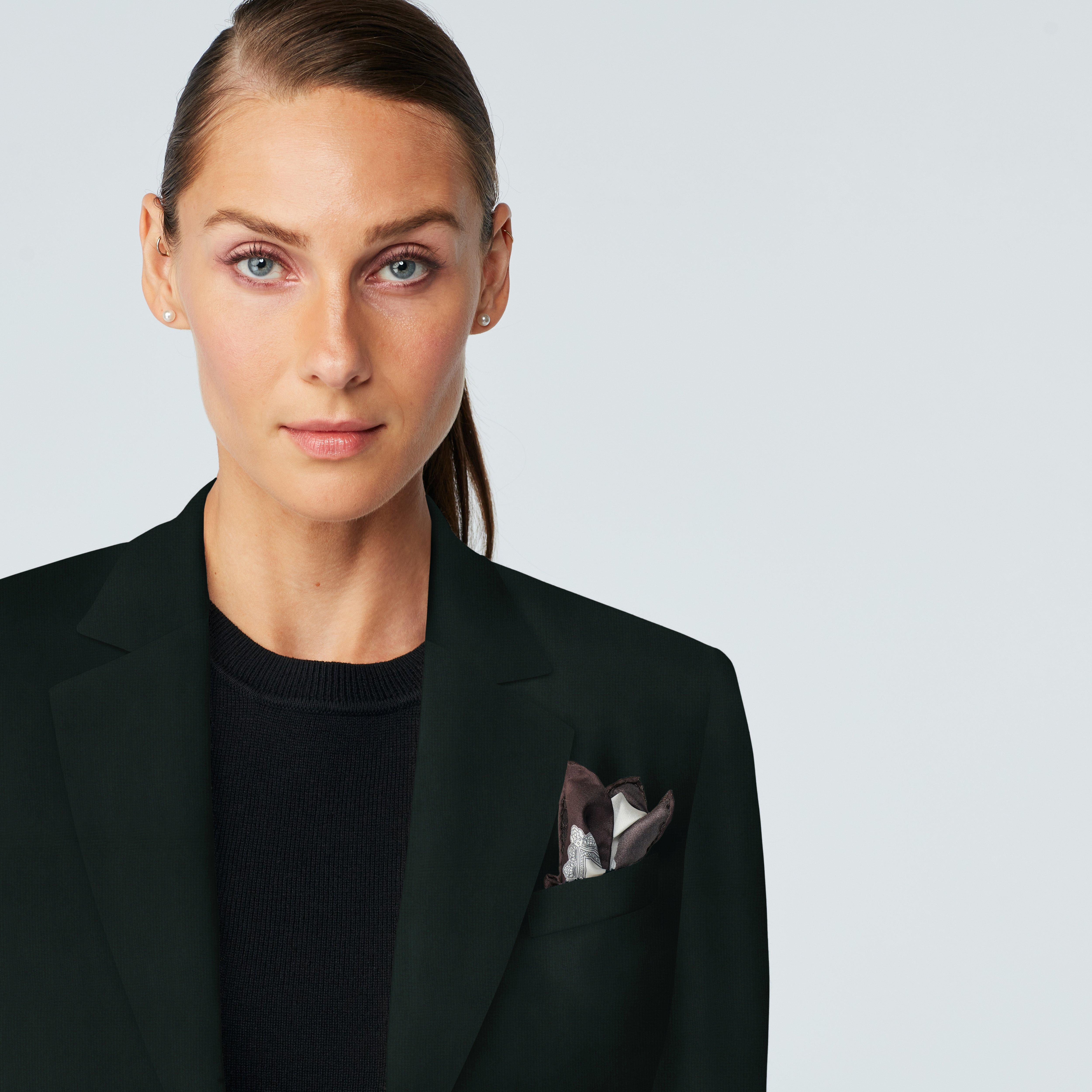 Product thumbnail 6 Green suit women - Monterosso Checked Design from Italian Indochino Collection