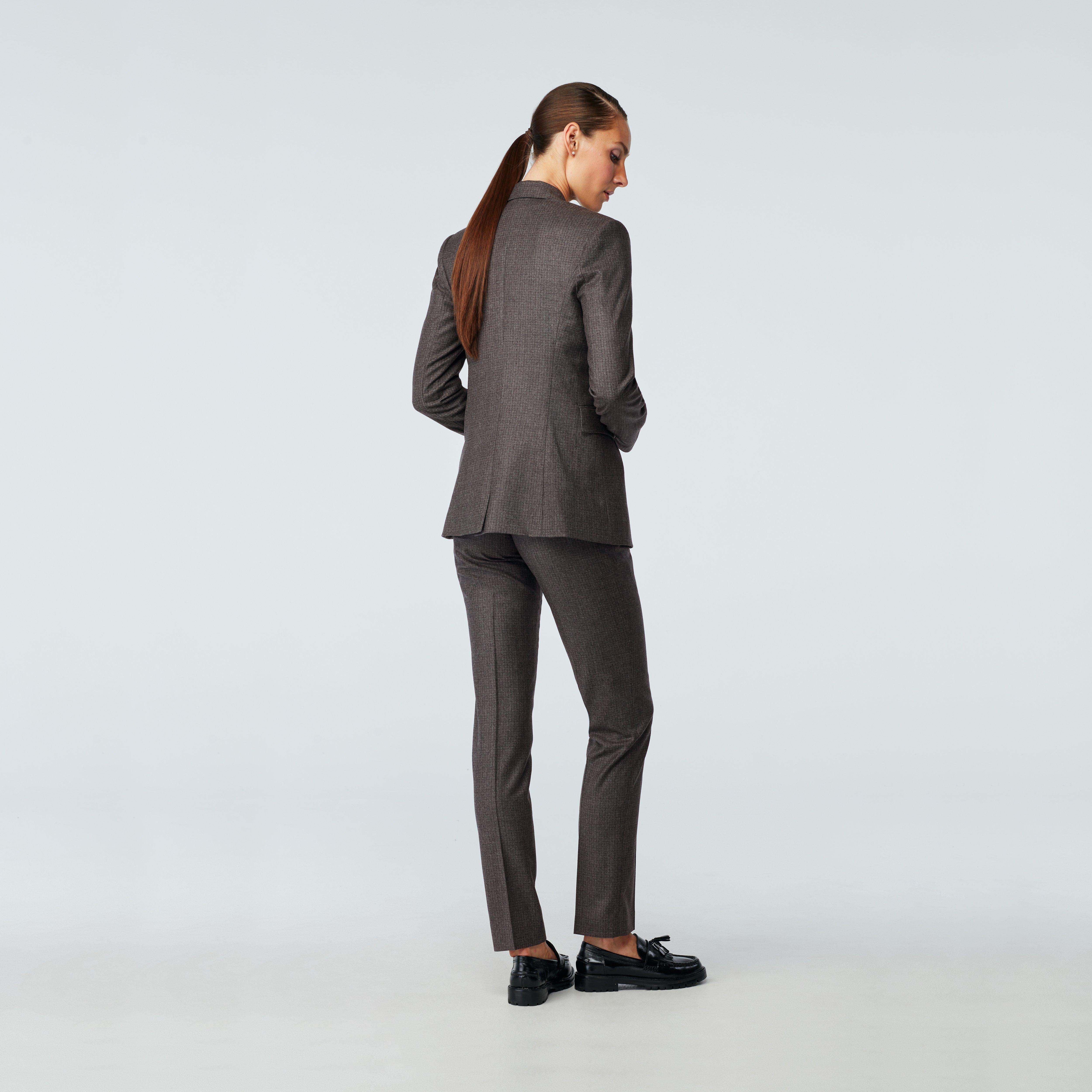 Product thumbnail 2 Brown suit women - Motta Solid Design from Fall / Winter Indochino Collection