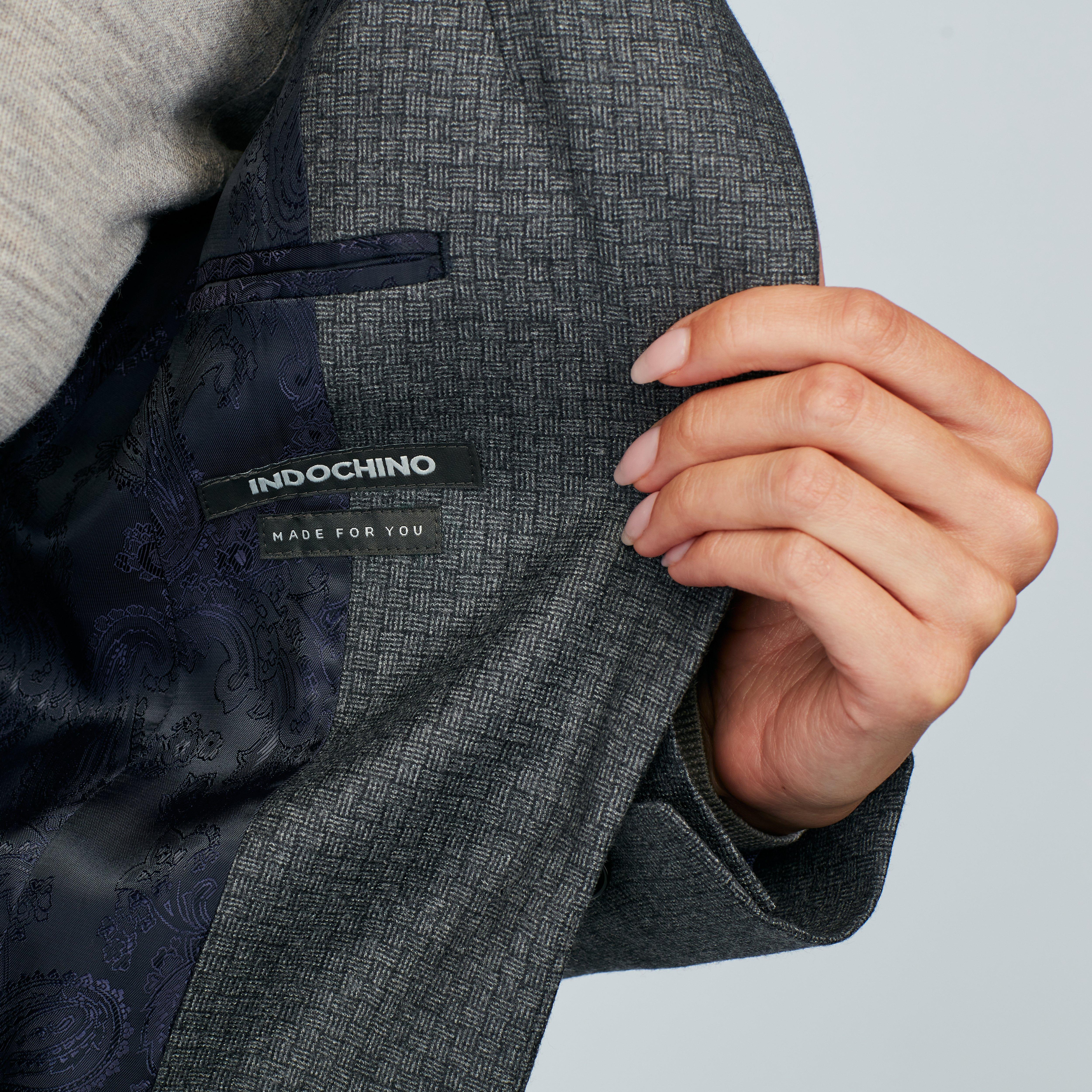 Product thumbnail 5 Gray suit women - Motta Solid Design from Italian Indochino Collection