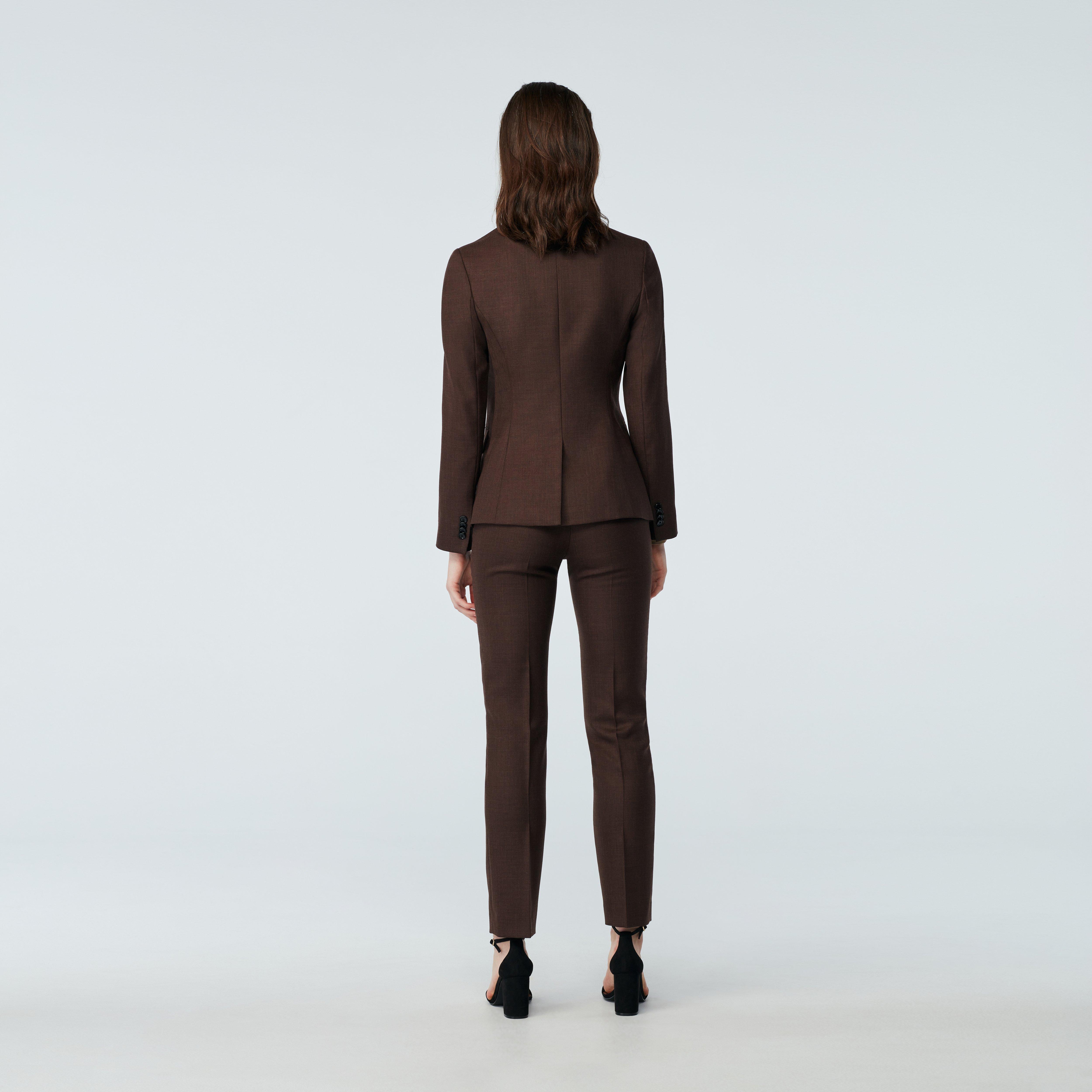 Product thumbnail 2 Brown suit women - Northfield Solid Design from Premium Indochino Collection