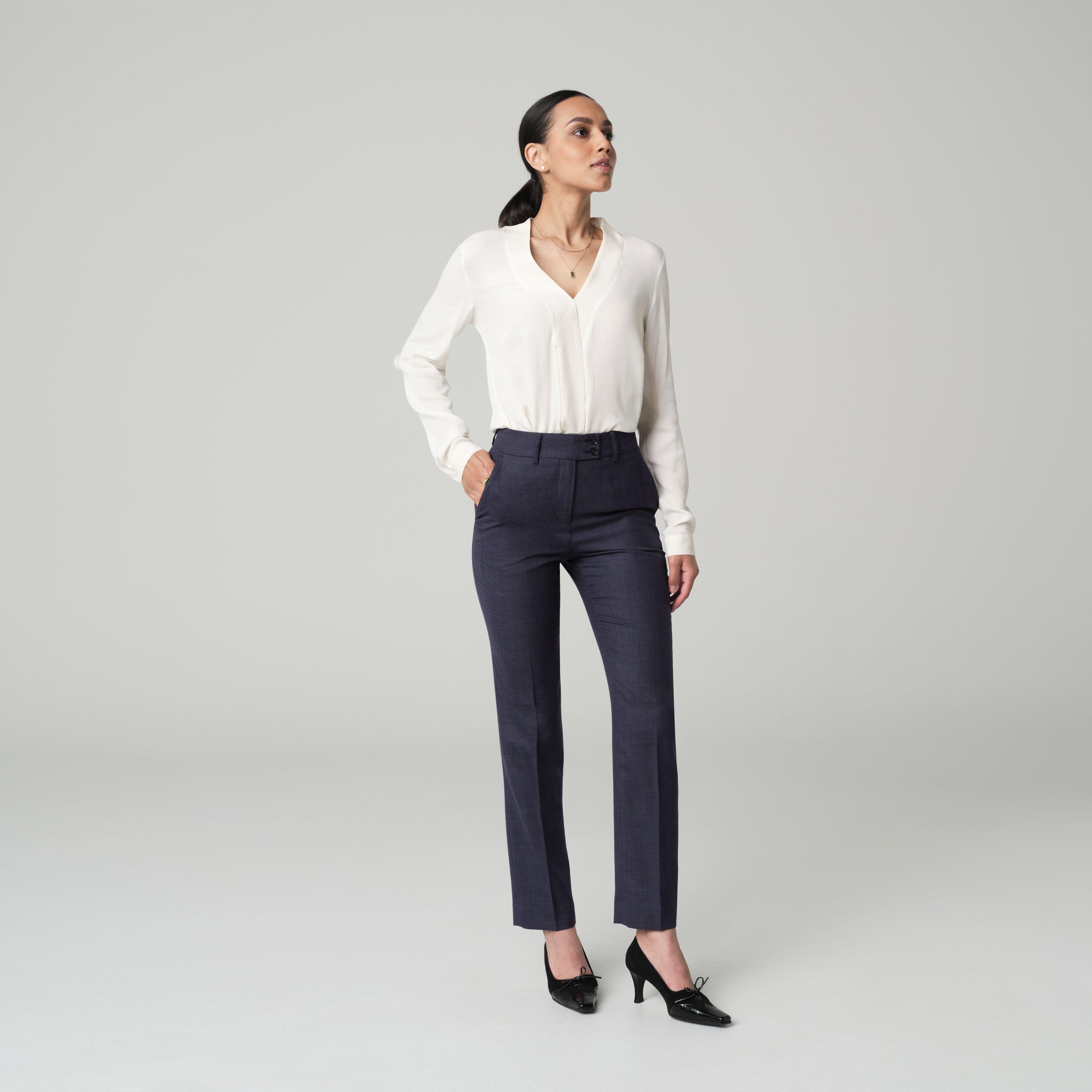 Product thumbnail 3 Navy suit women - Northfield Checked Design from Fall / Winter Indochino Collection