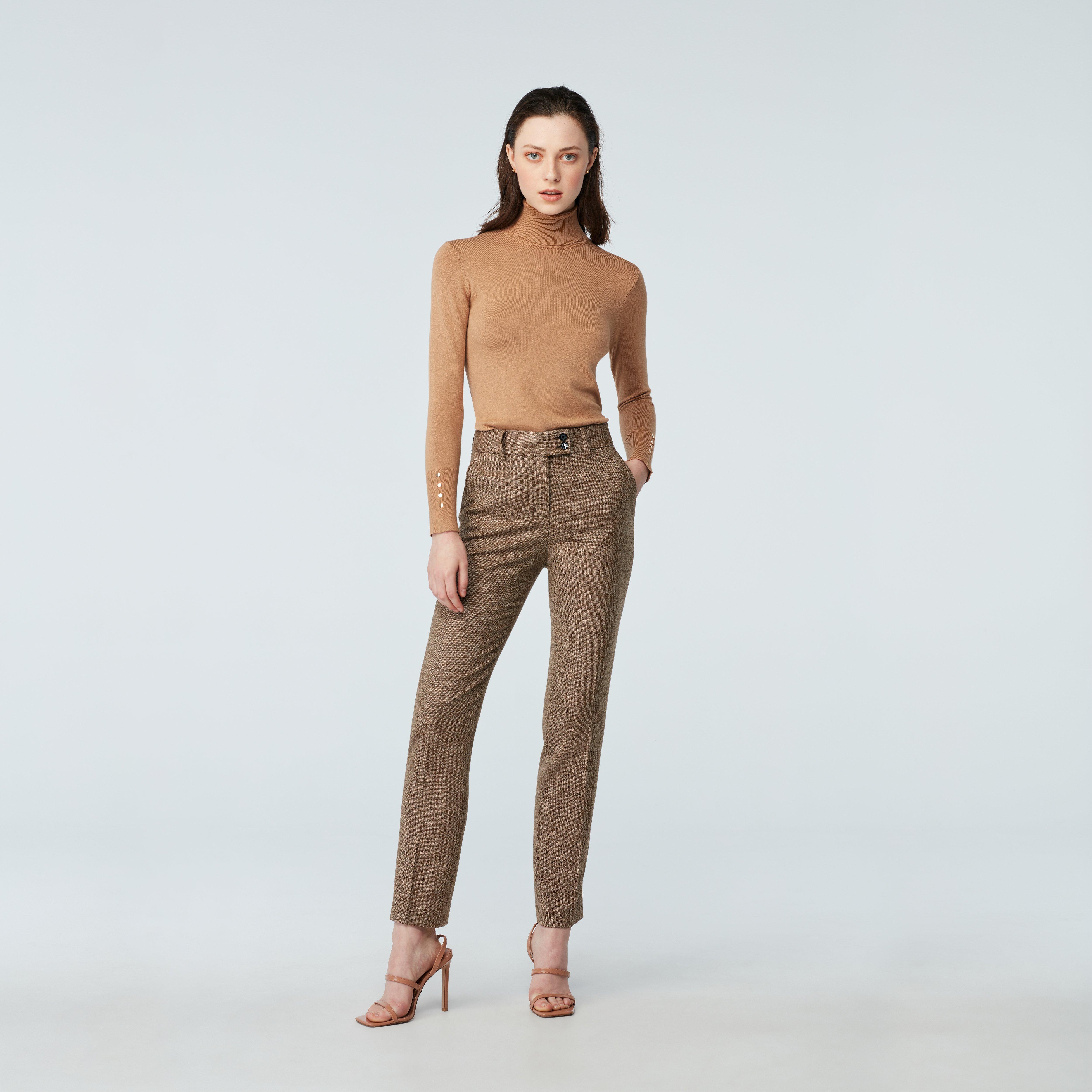 Product thumbnail 3 Brown suit women - Beckenham Solid Design from british Indochino Collection