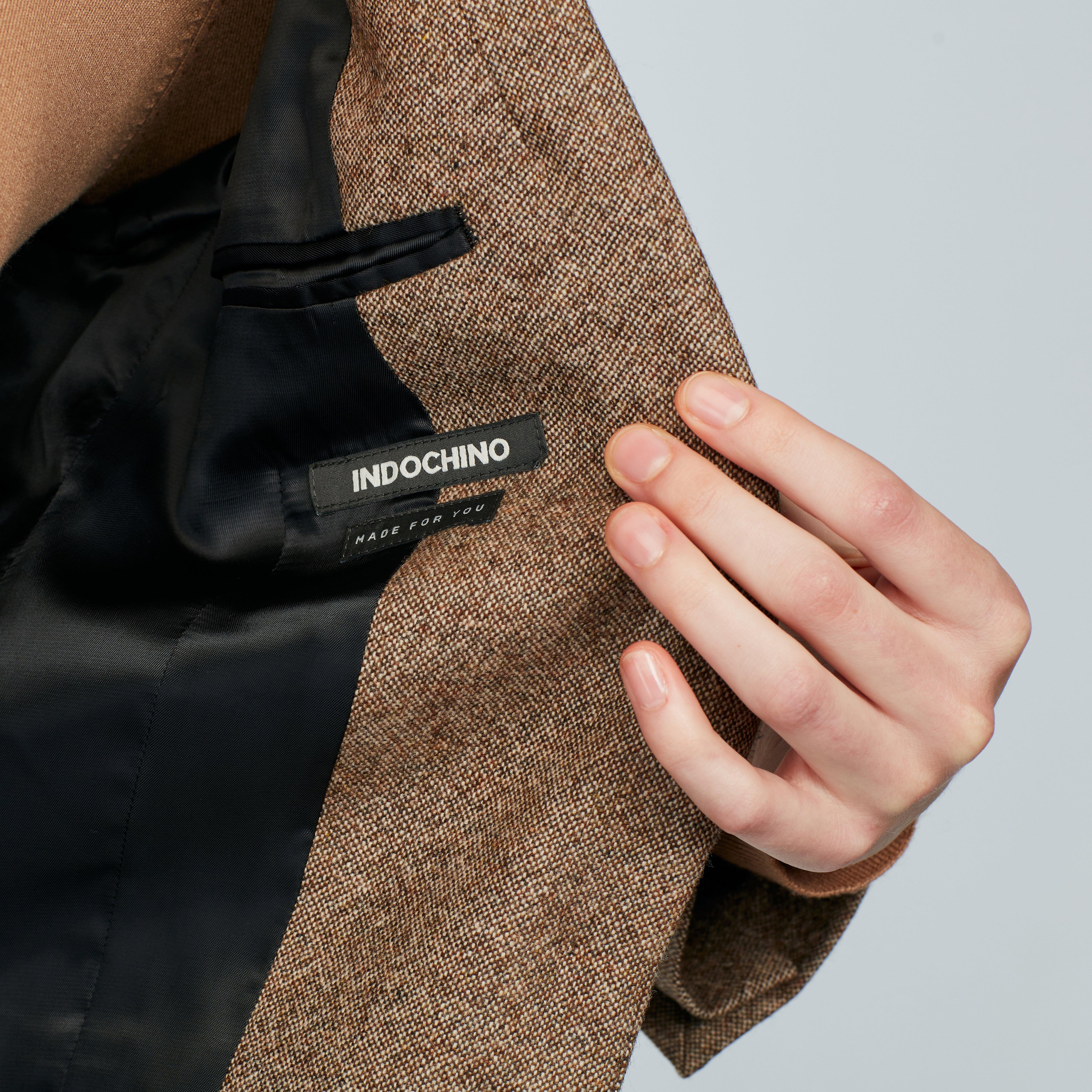 Product thumbnail 5 Brown suit women - Beckenham Solid Design from british Indochino Collection