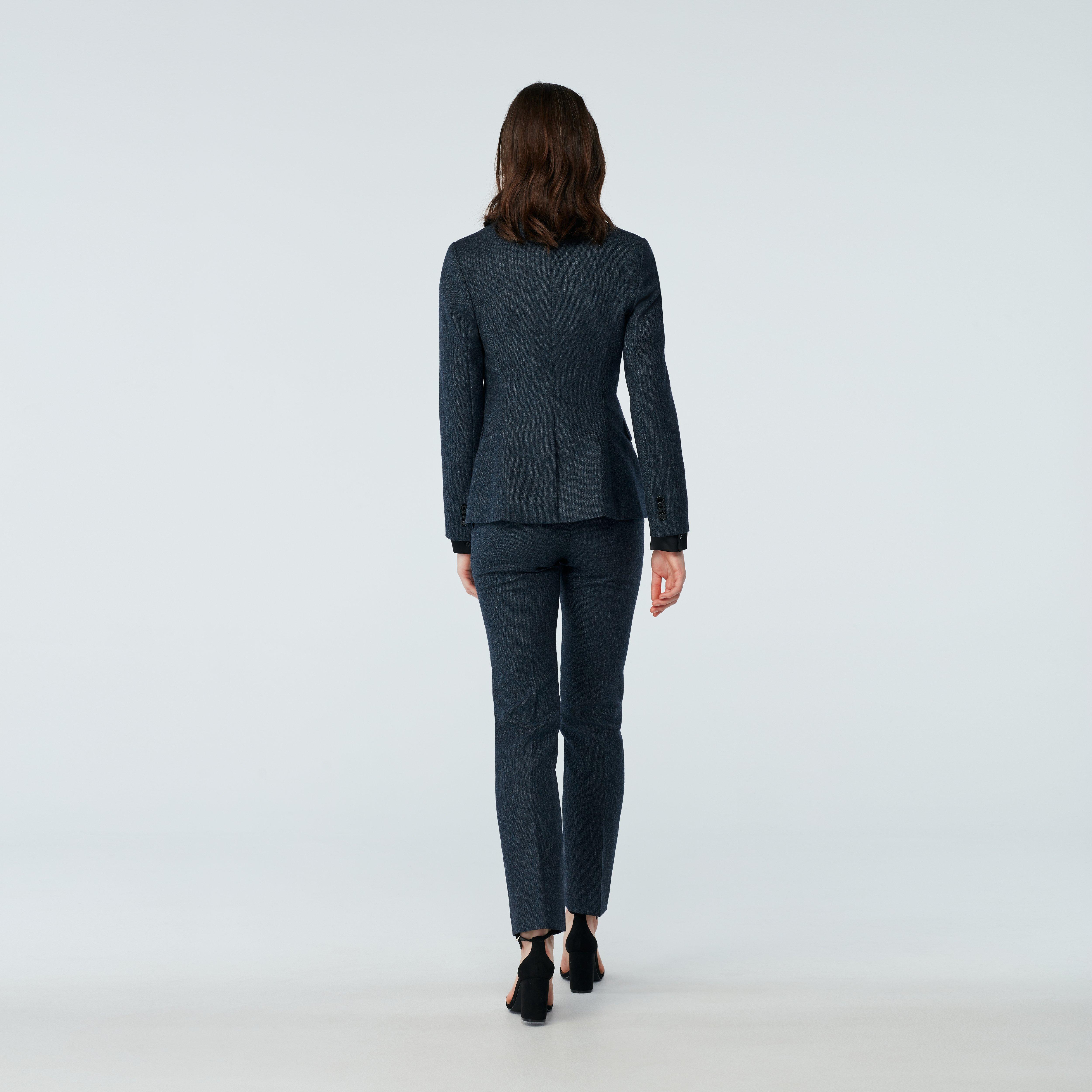 Product thumbnail 2 Navy suit women - Beckenham Solid Design from british Indochino Collection