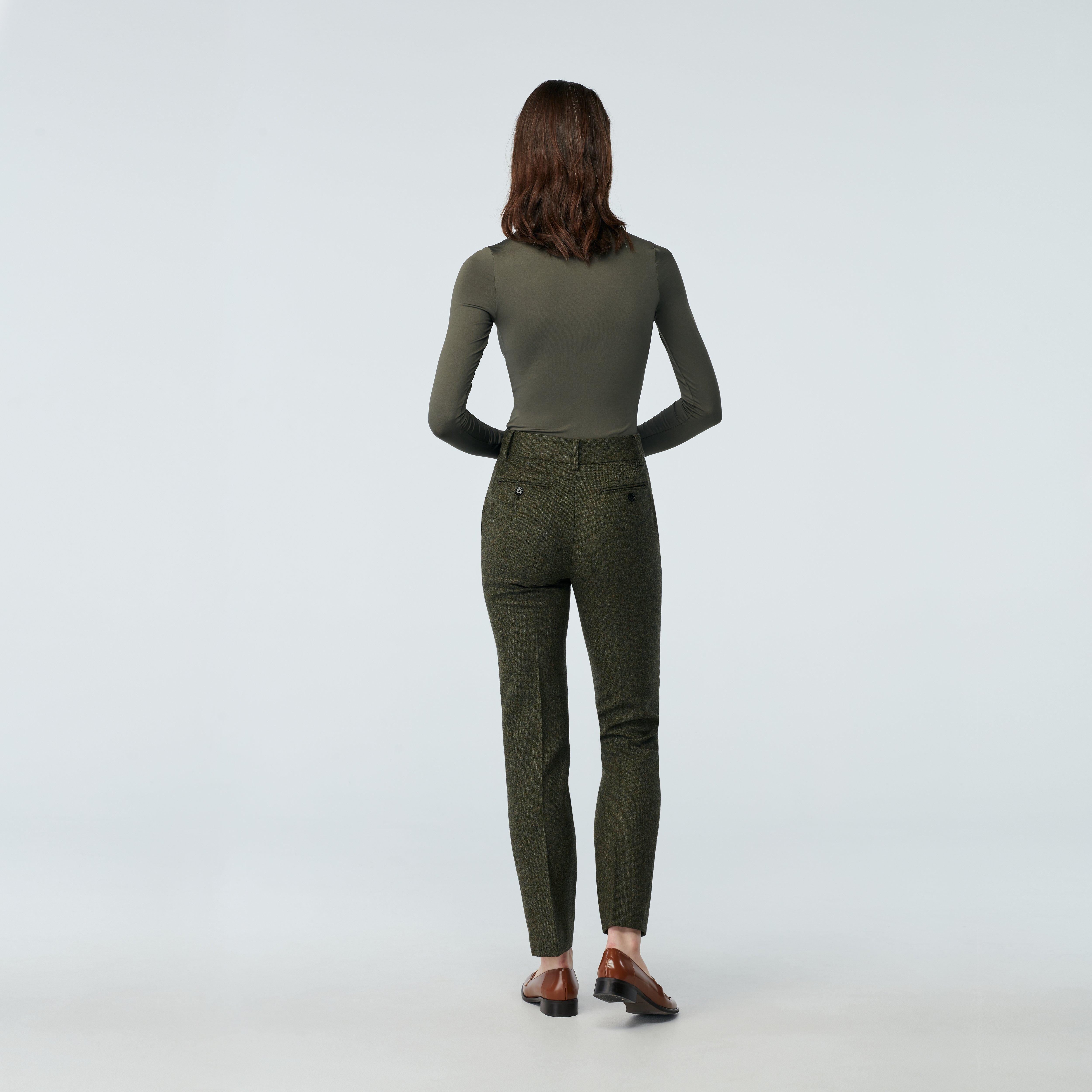 Product thumbnail 4 Olive suit women - Beckenham Solid Design from british Indochino Collection