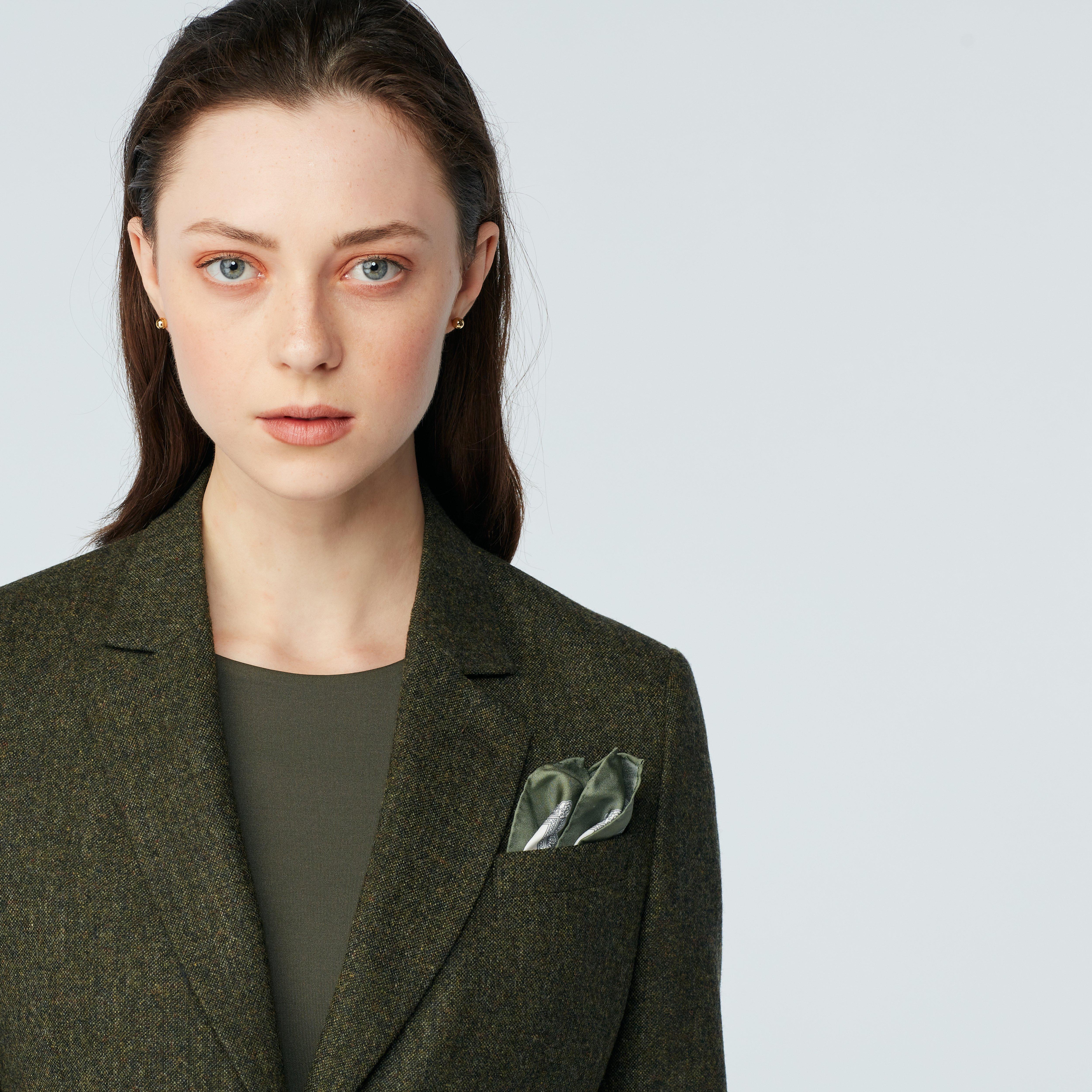 Product thumbnail 6 Olive suit women - Beckenham Solid Design from british Indochino Collection