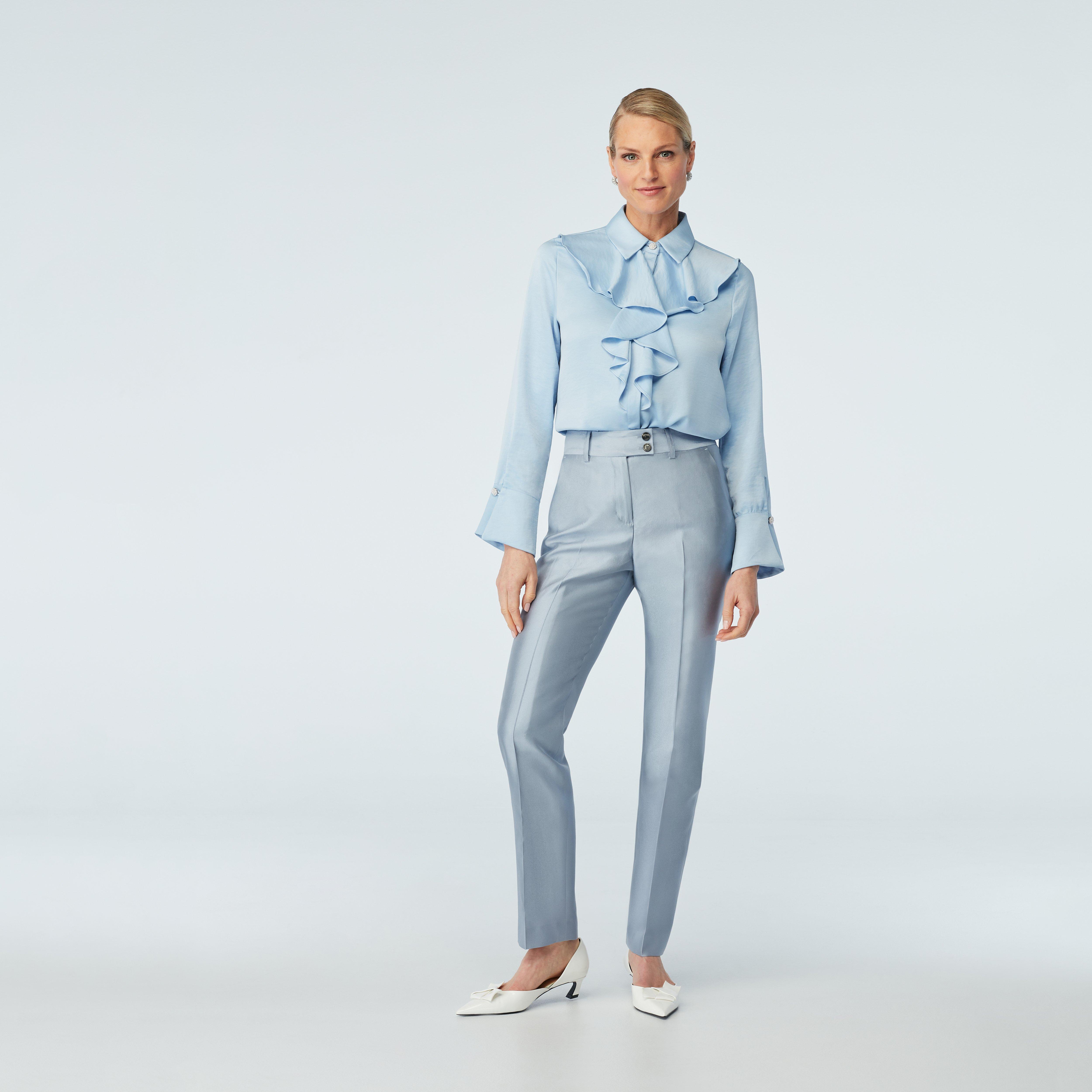 Product thumbnail 3 Gray suit women - Hythe Solid Design from Luxury Indochino Collection