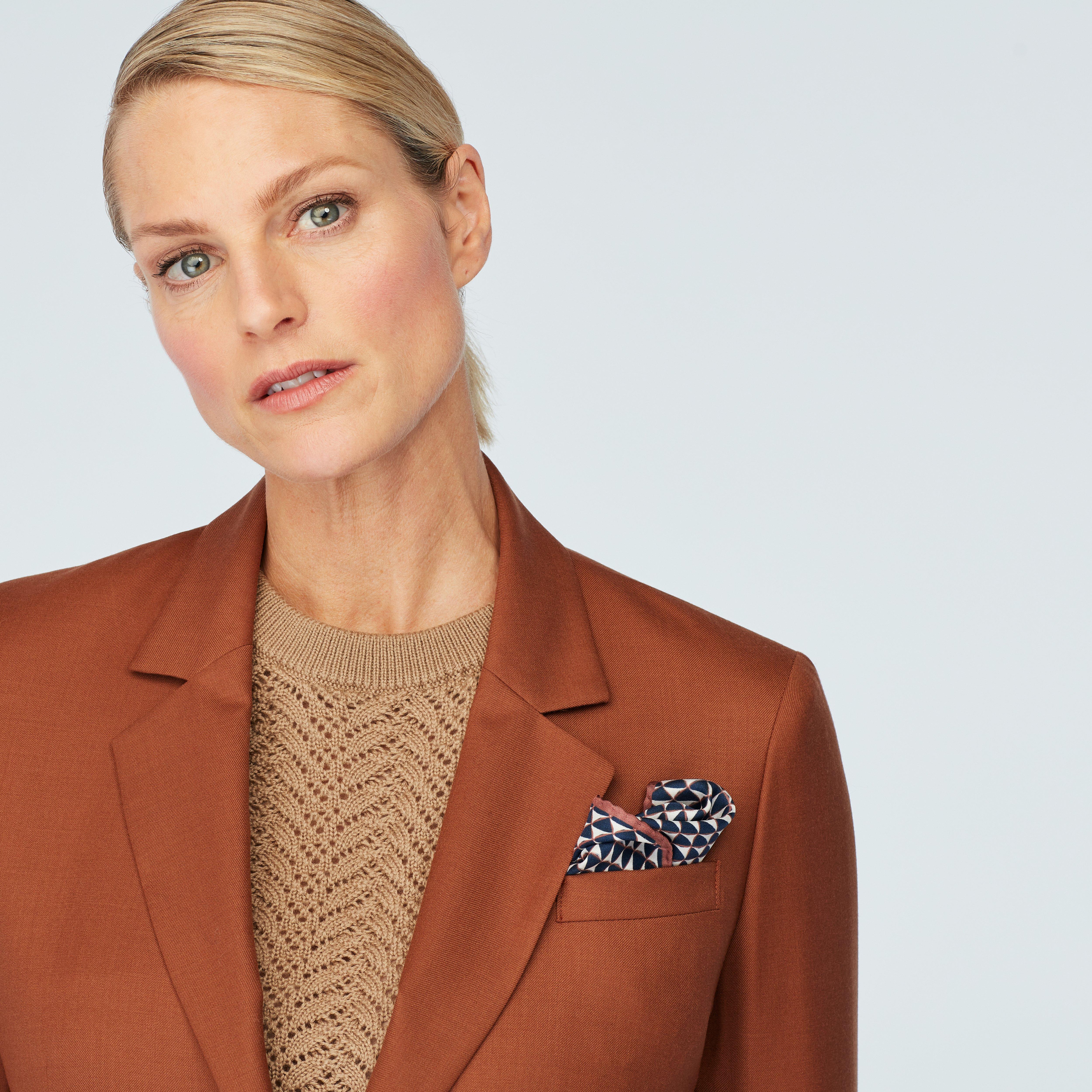 Product thumbnail 6 Brown suit women - Harrogate Solid Design from Luxury Indochino Collection