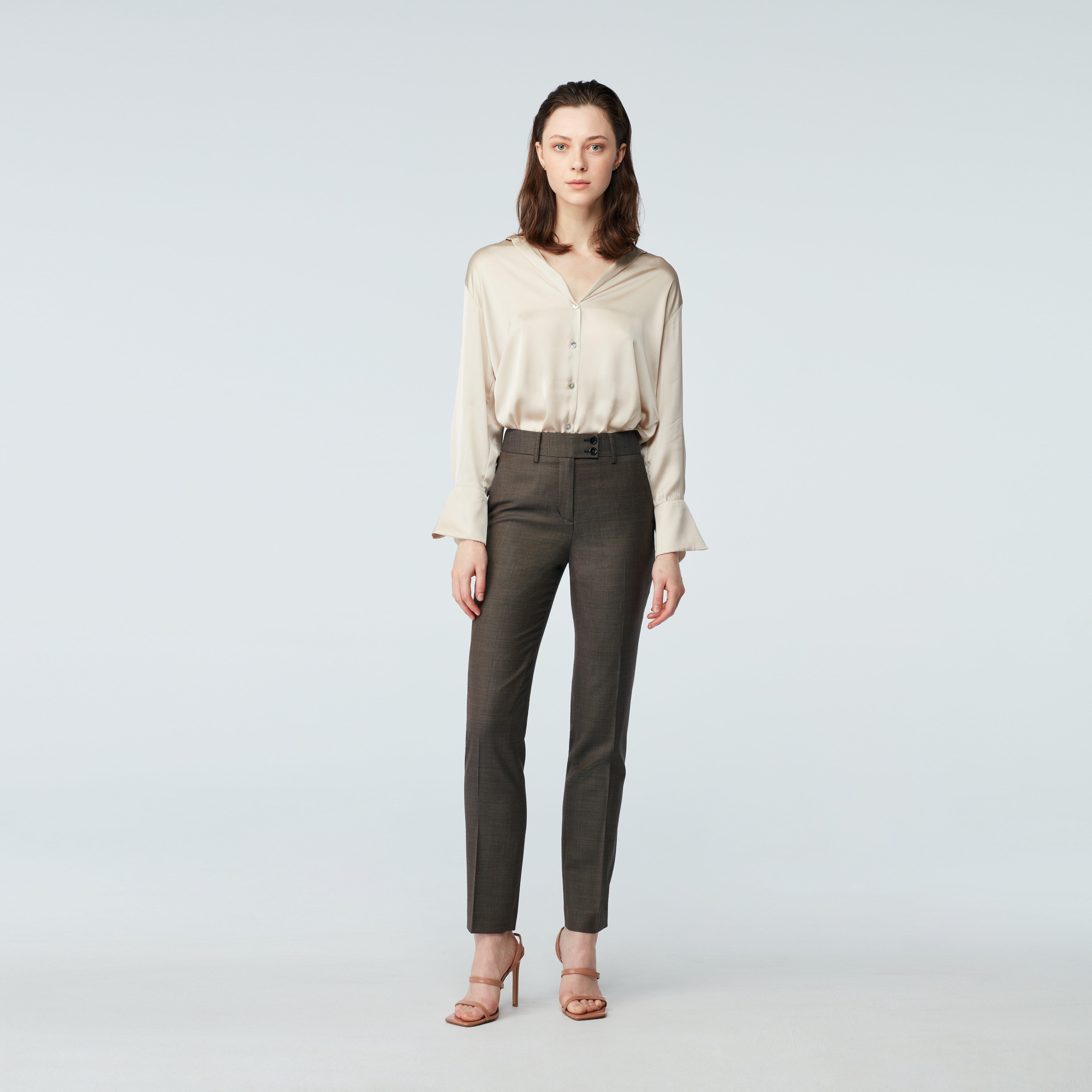 Product thumbnail 3 Brown suit women - Highbridge Solid Design from Luxury Indochino Collection
