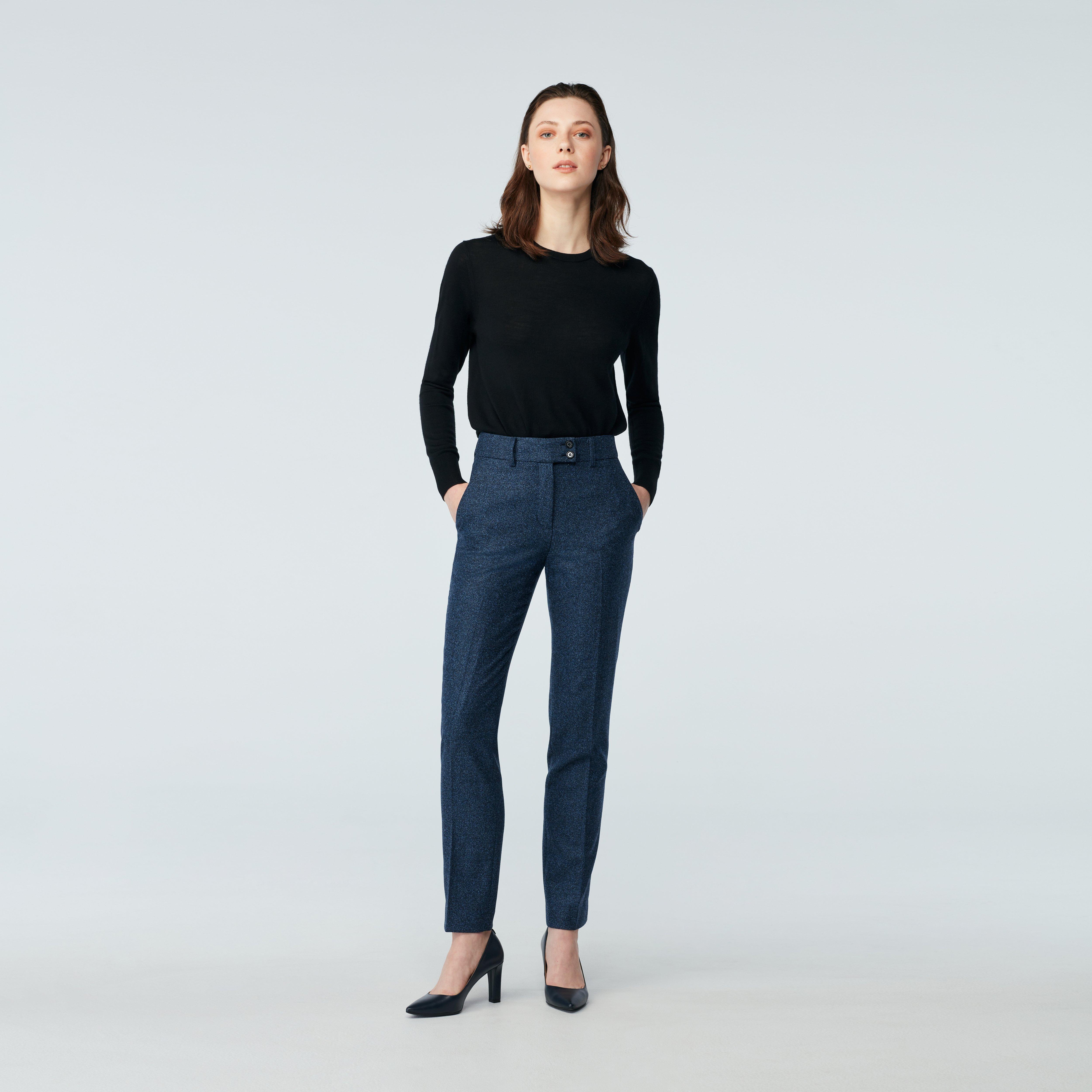 Product thumbnail 3 Blue suit women - Newbridge Solid Design from Fall / Winter Indochino Collection