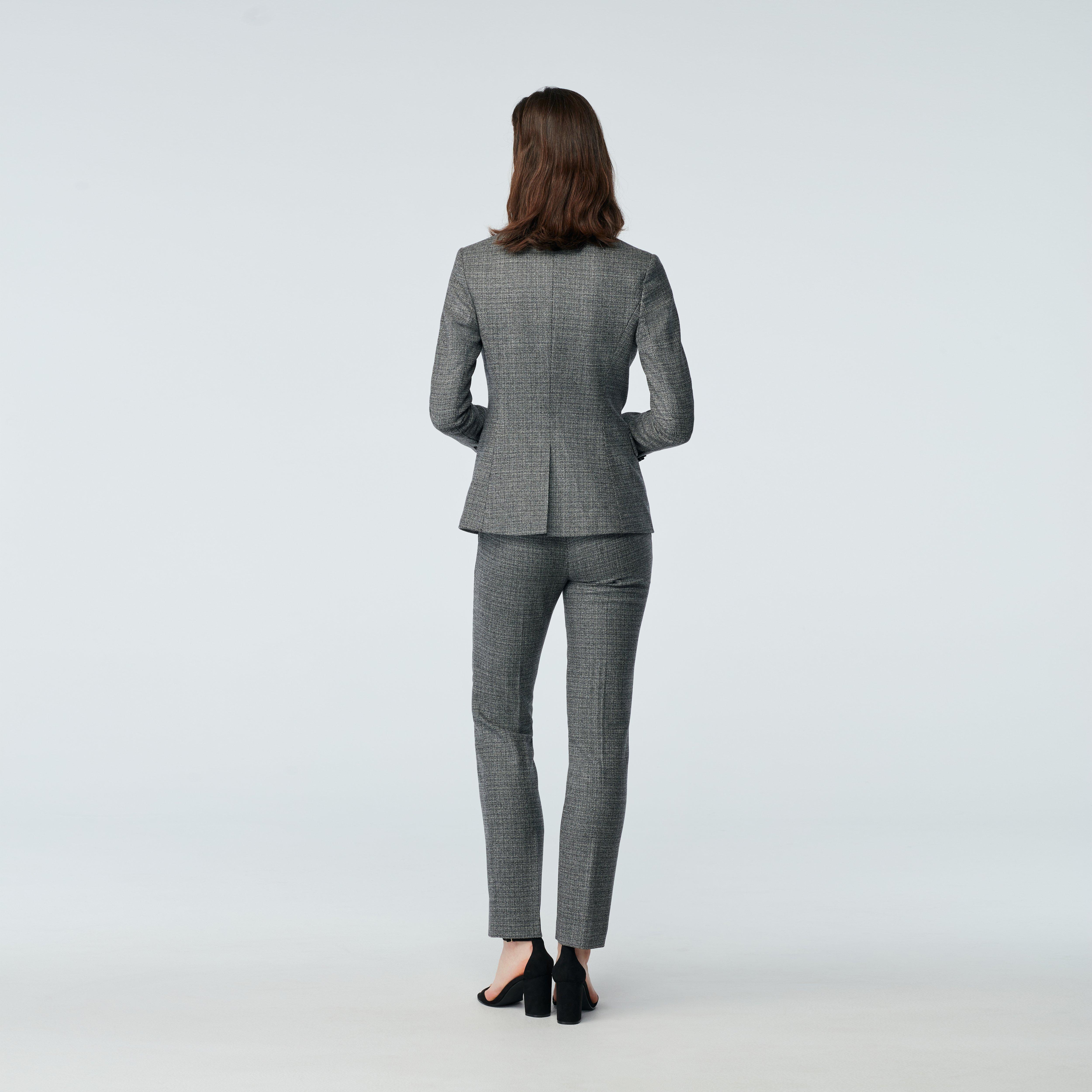 Product thumbnail 2 Gray suit women - Newbridge Solid Design from Fall / Winter Indochino Collection