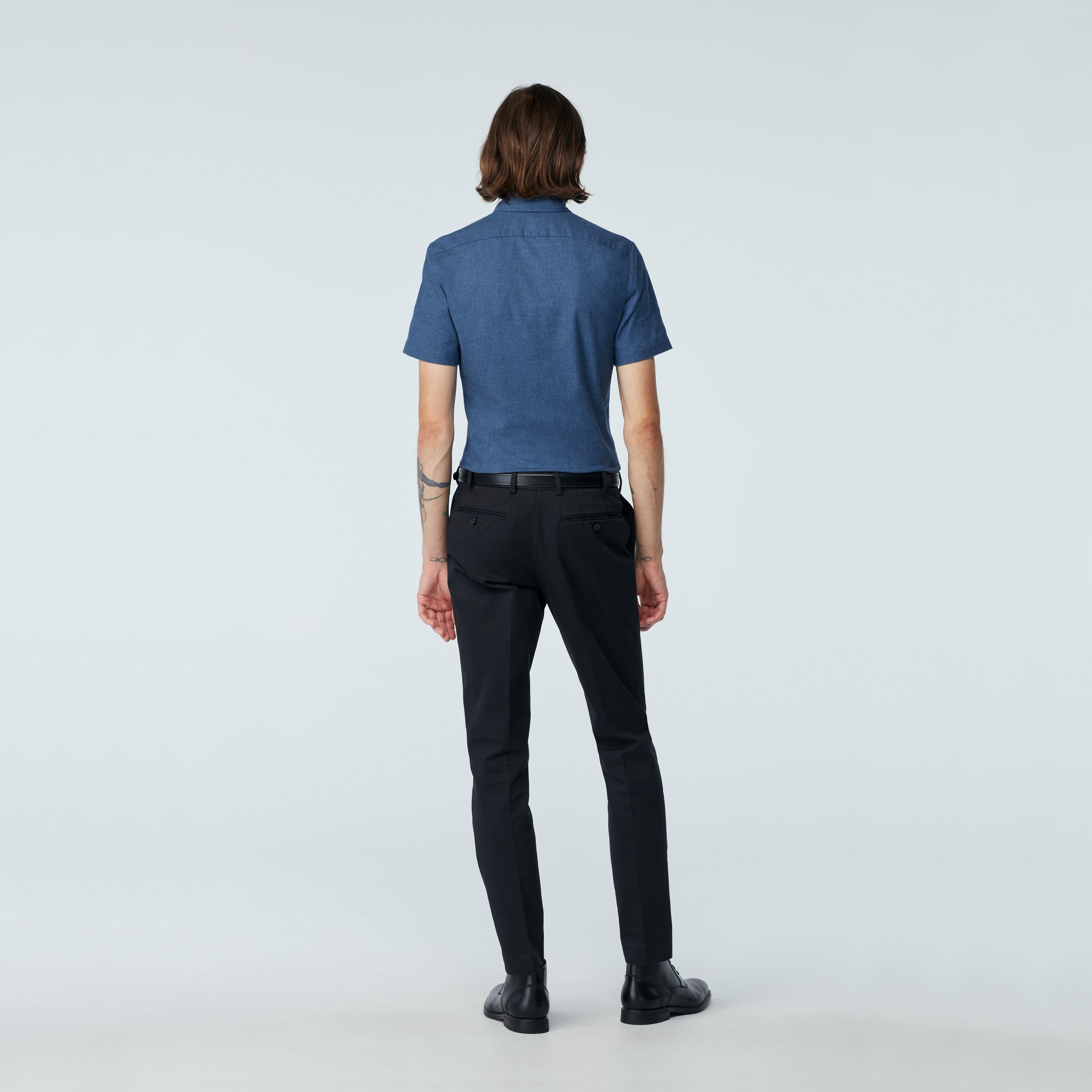 Product thumbnail 2 Navy shirt - Solid Design from Indochino Collection