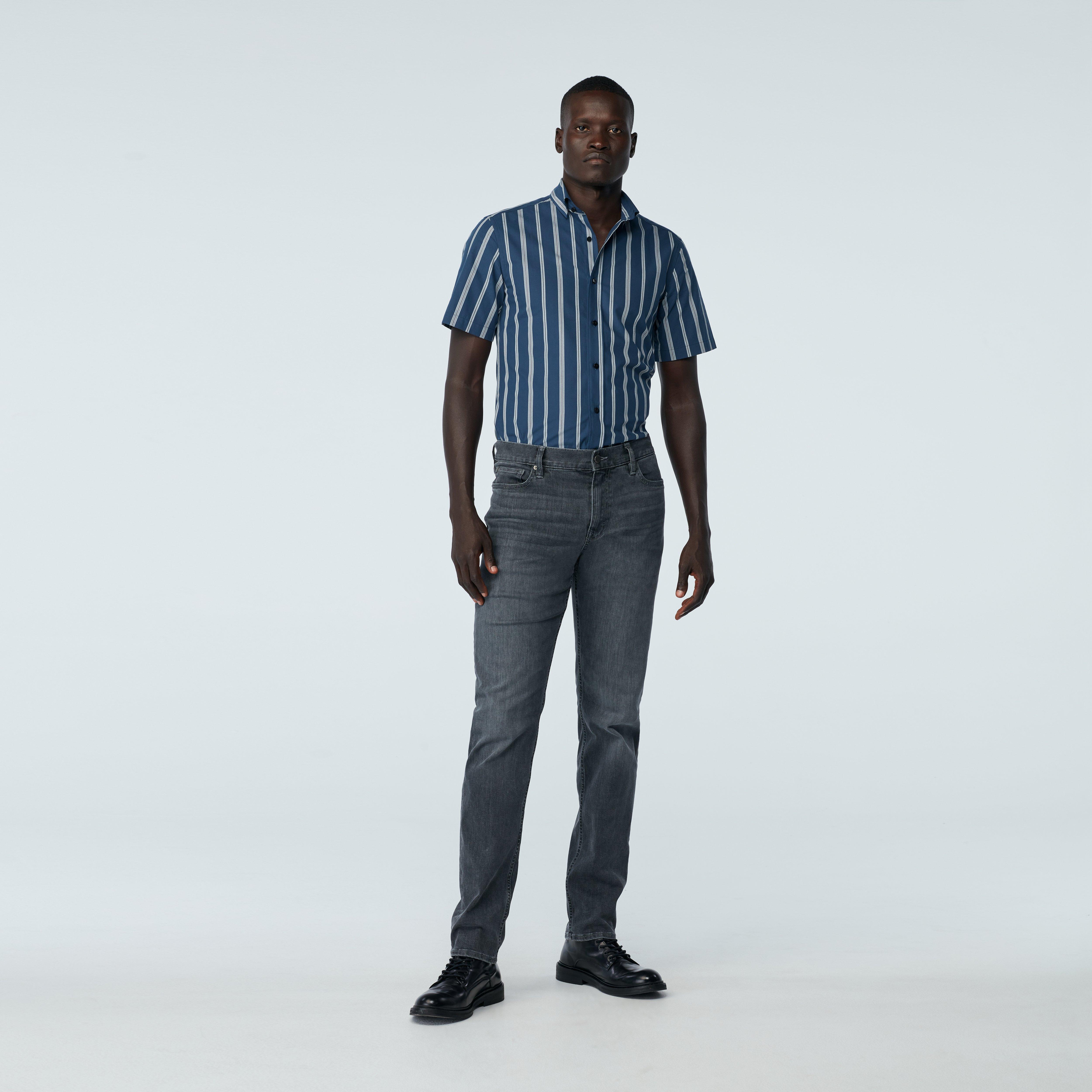 Navy shirt - Striped Design from Seasonal Indochino Collection