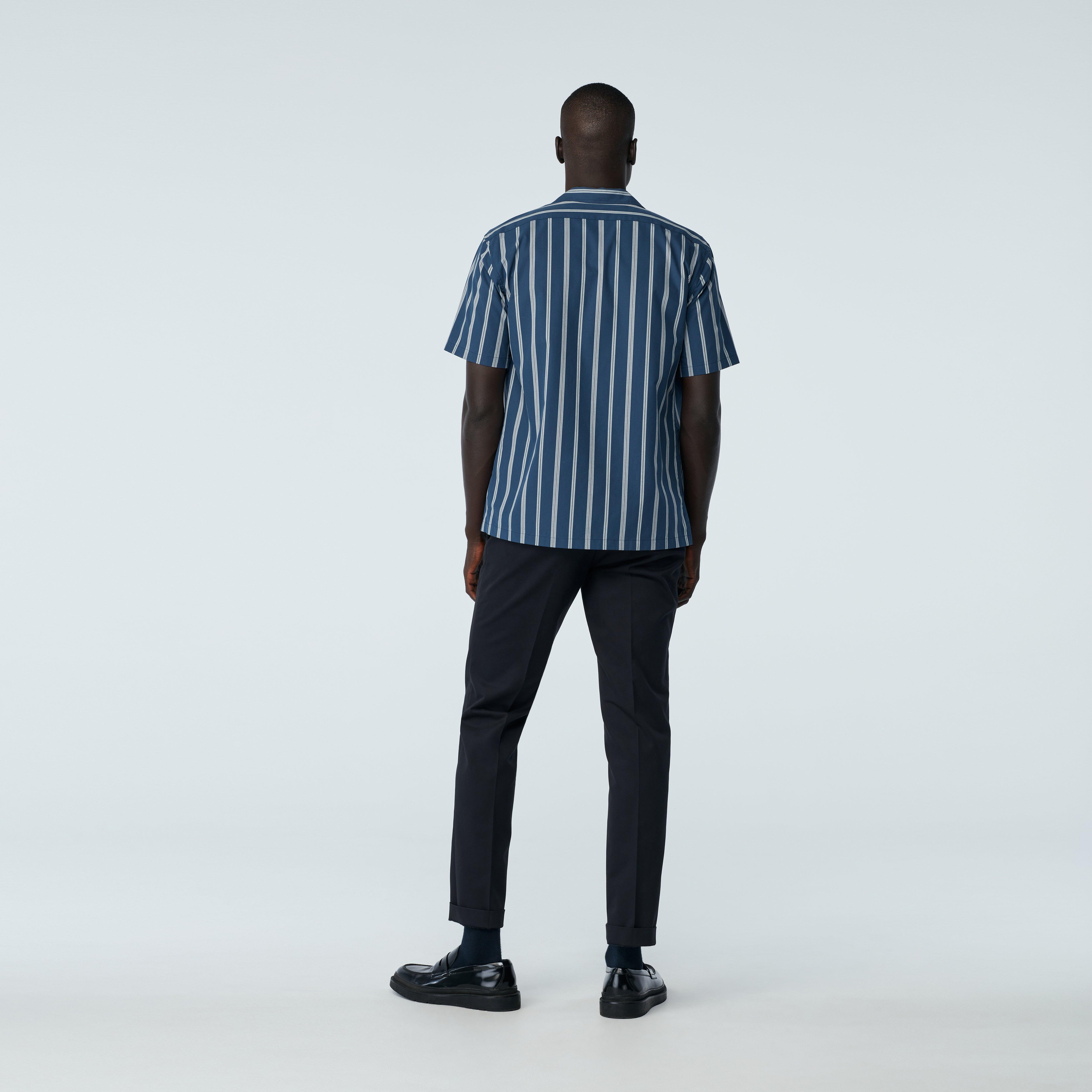 Product thumbnail 2 Navy campshirt - Striped Design from Seasonal Indochino Collection